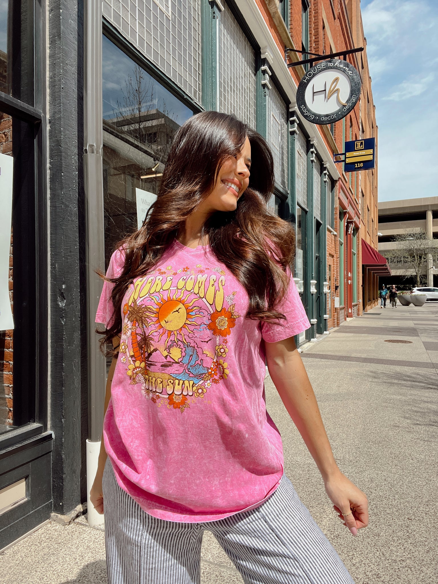 The Sun Washed Pink Graphic Tee