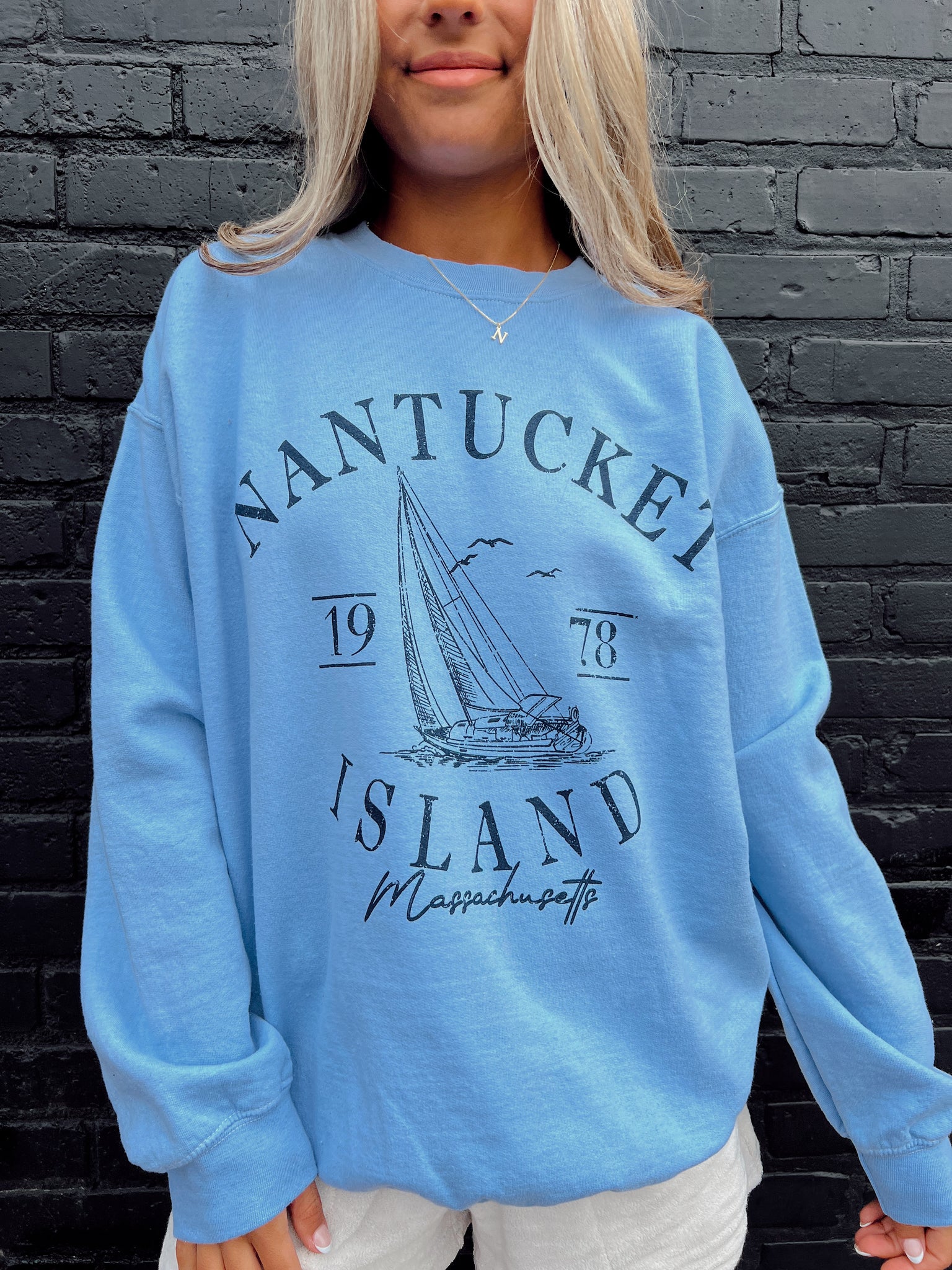 Nantucket Island Sky Sweatshirt