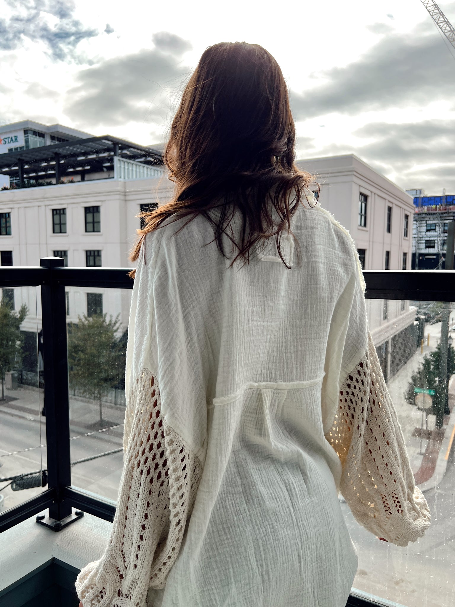 Rhiannon Cream Button Up