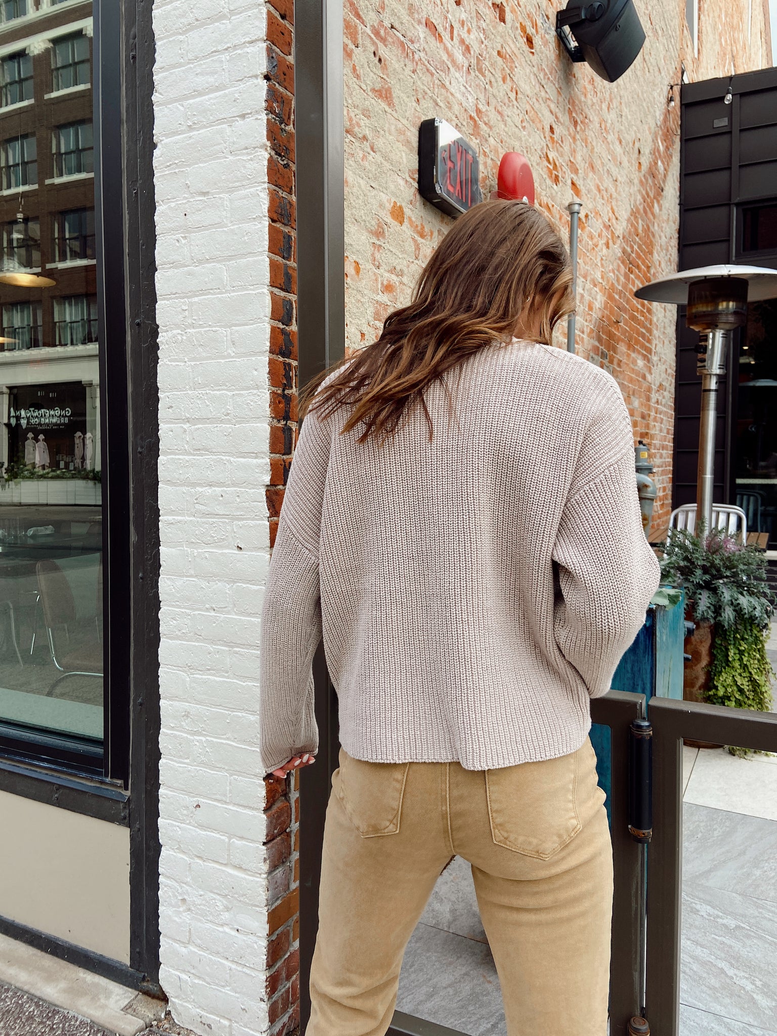 Silver Springs Taupe Sweater