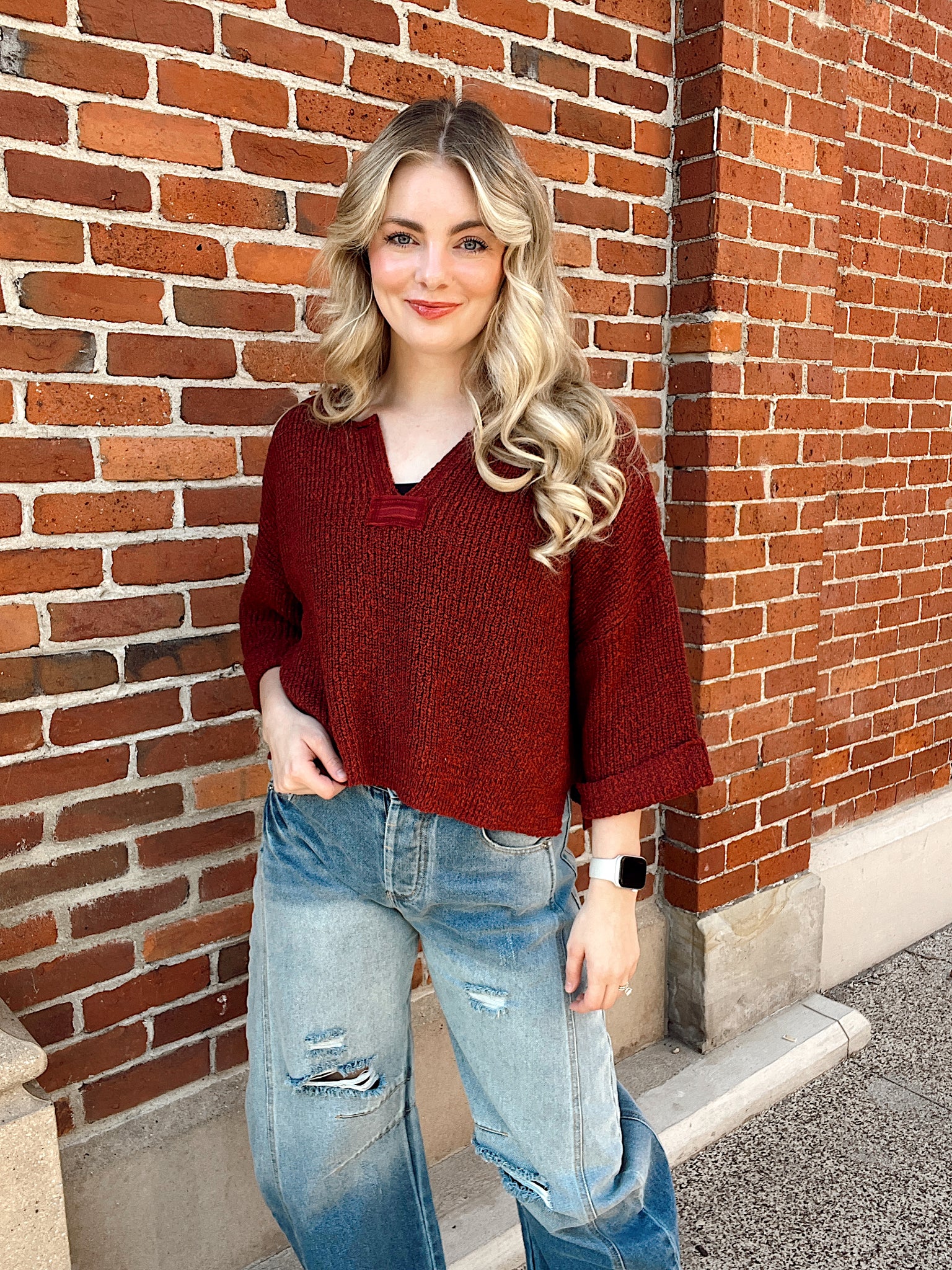My Fav Rust Sweater
