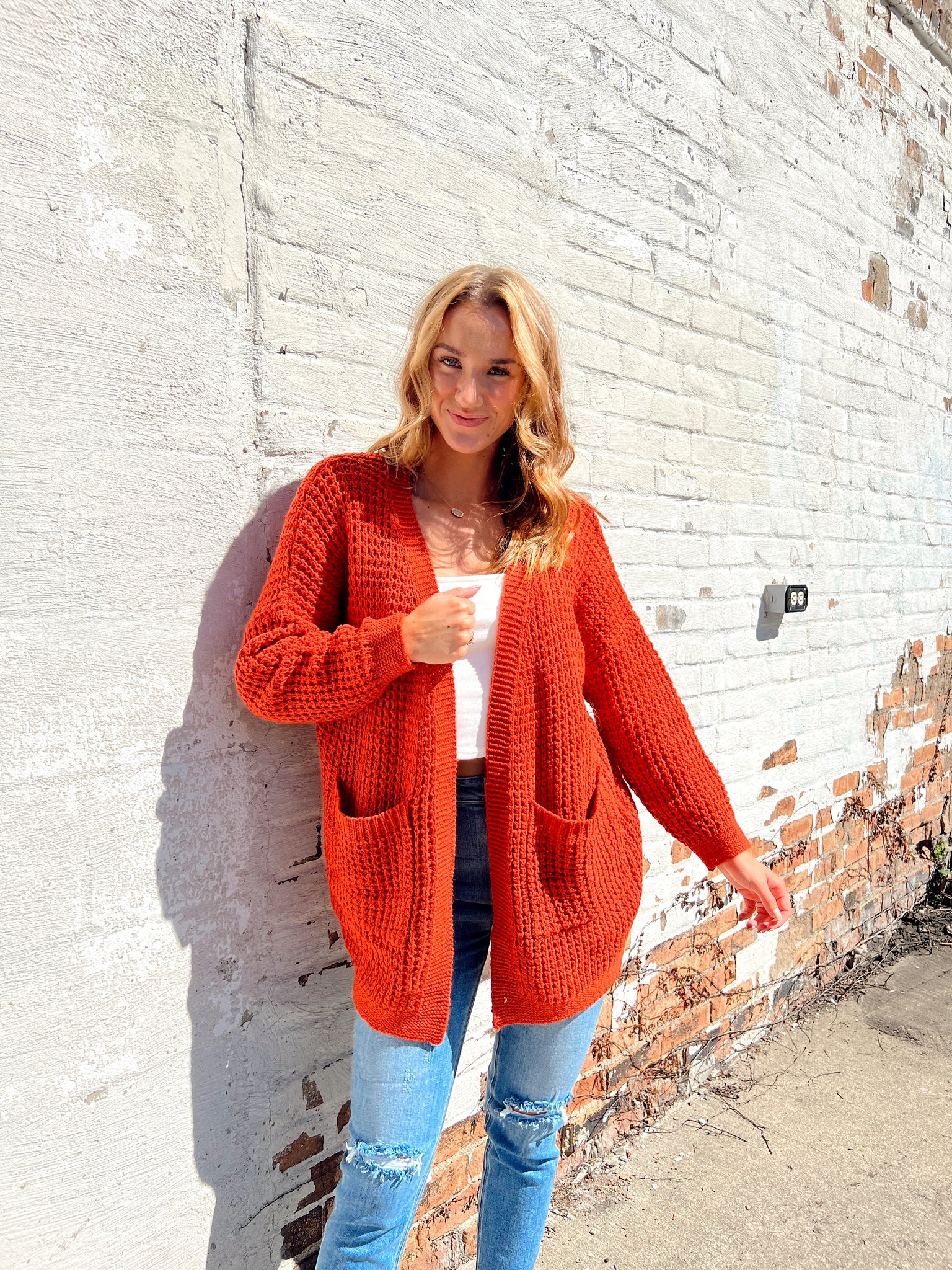 Chase Ruby Cardigan