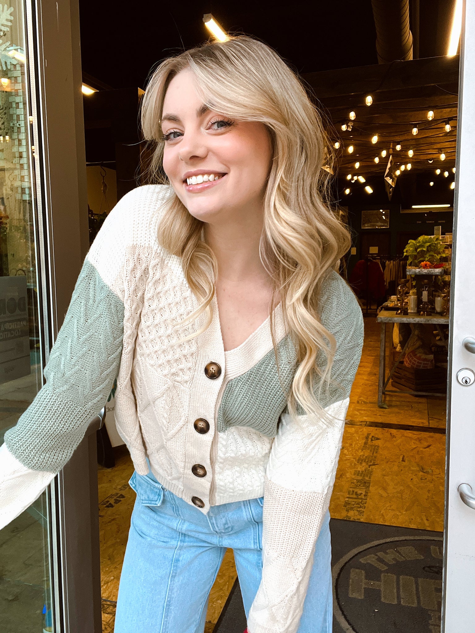 FINAL SALE Tessa Cropped Cardi
