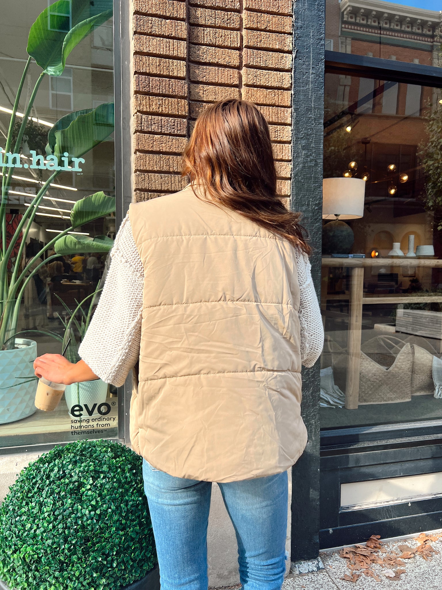 Fairmount Mocha Puffer Vest