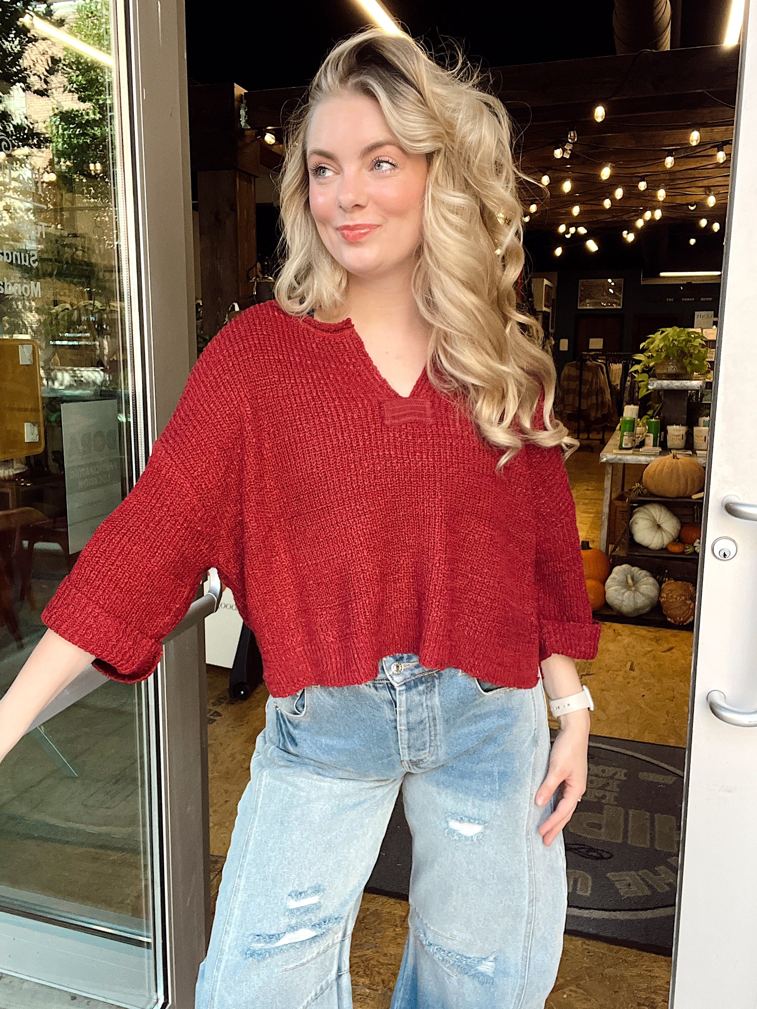 My Fav Cabernet Sweater