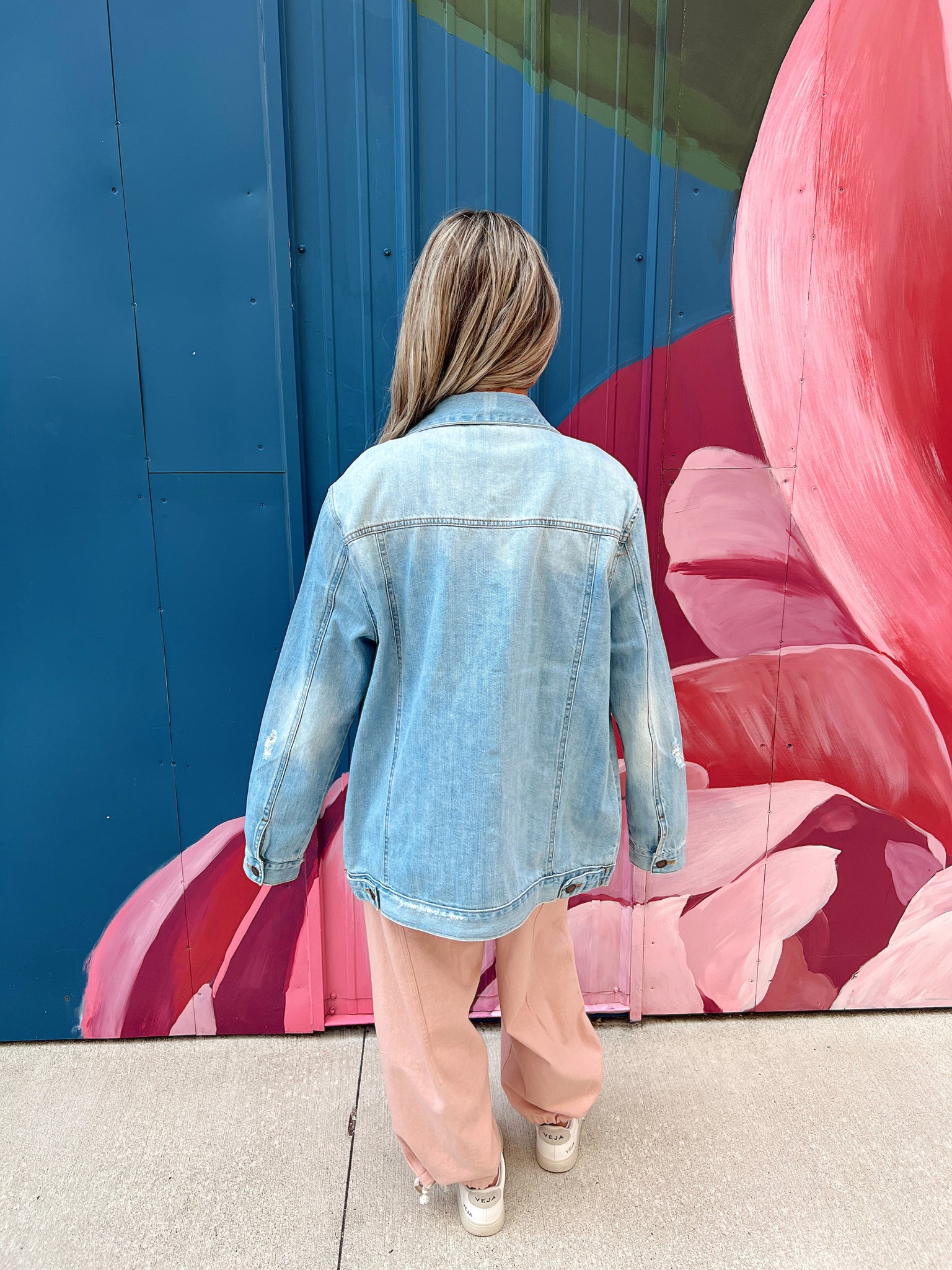All That Distressed Jean Jacket