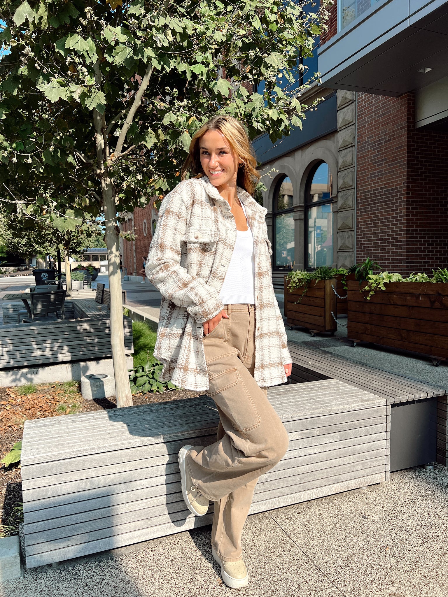 Back Roads Caramel Cargo Pants