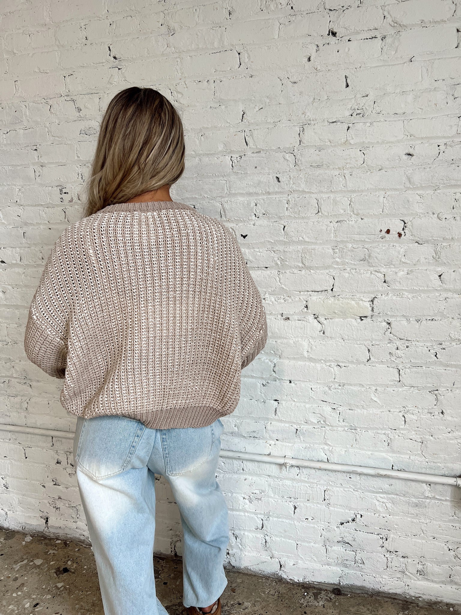 FINAL SALE- Cozy In Love Cream Sweater