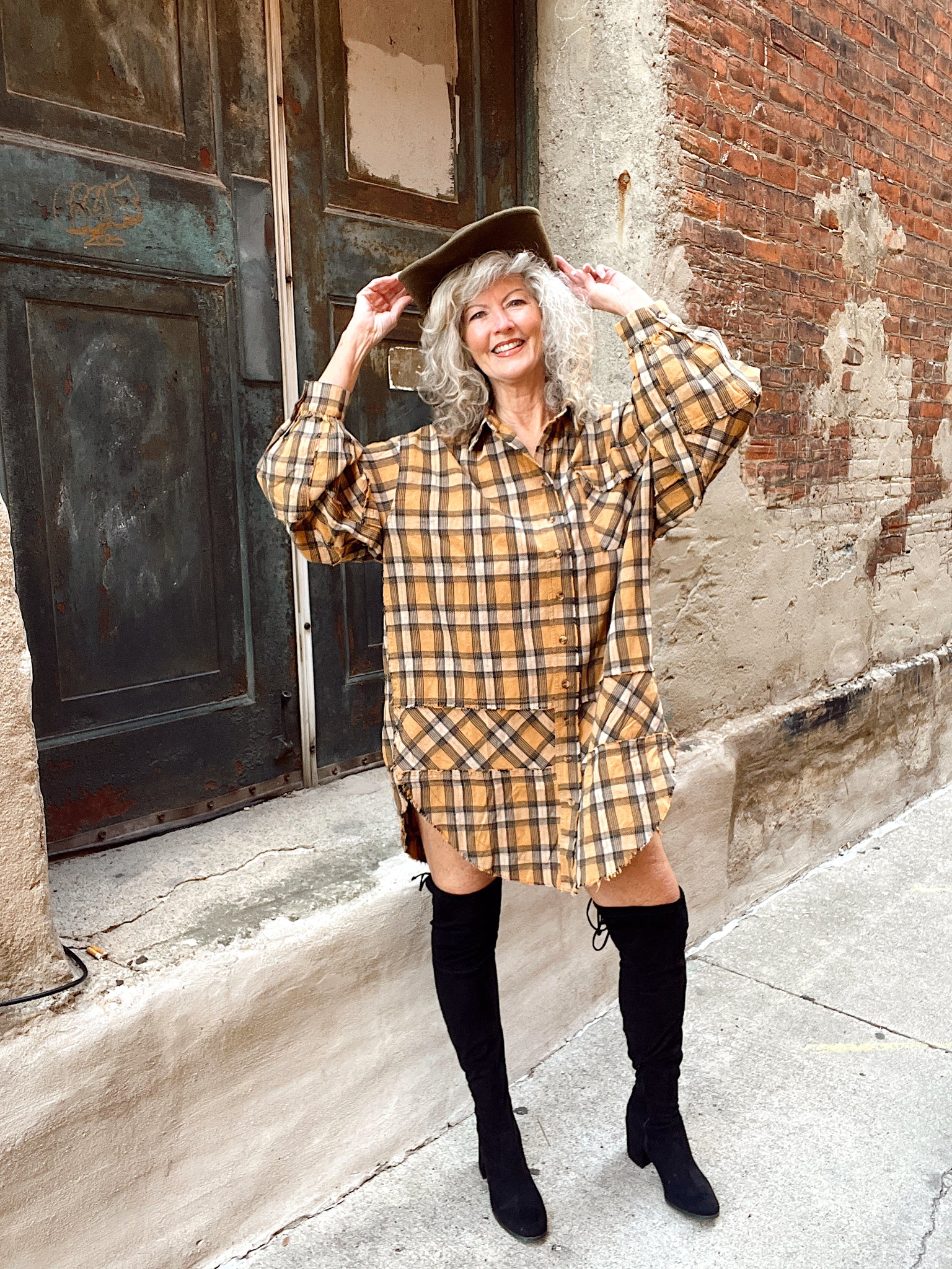 Fall Kinda Girl Pumpkin Spice Flannel