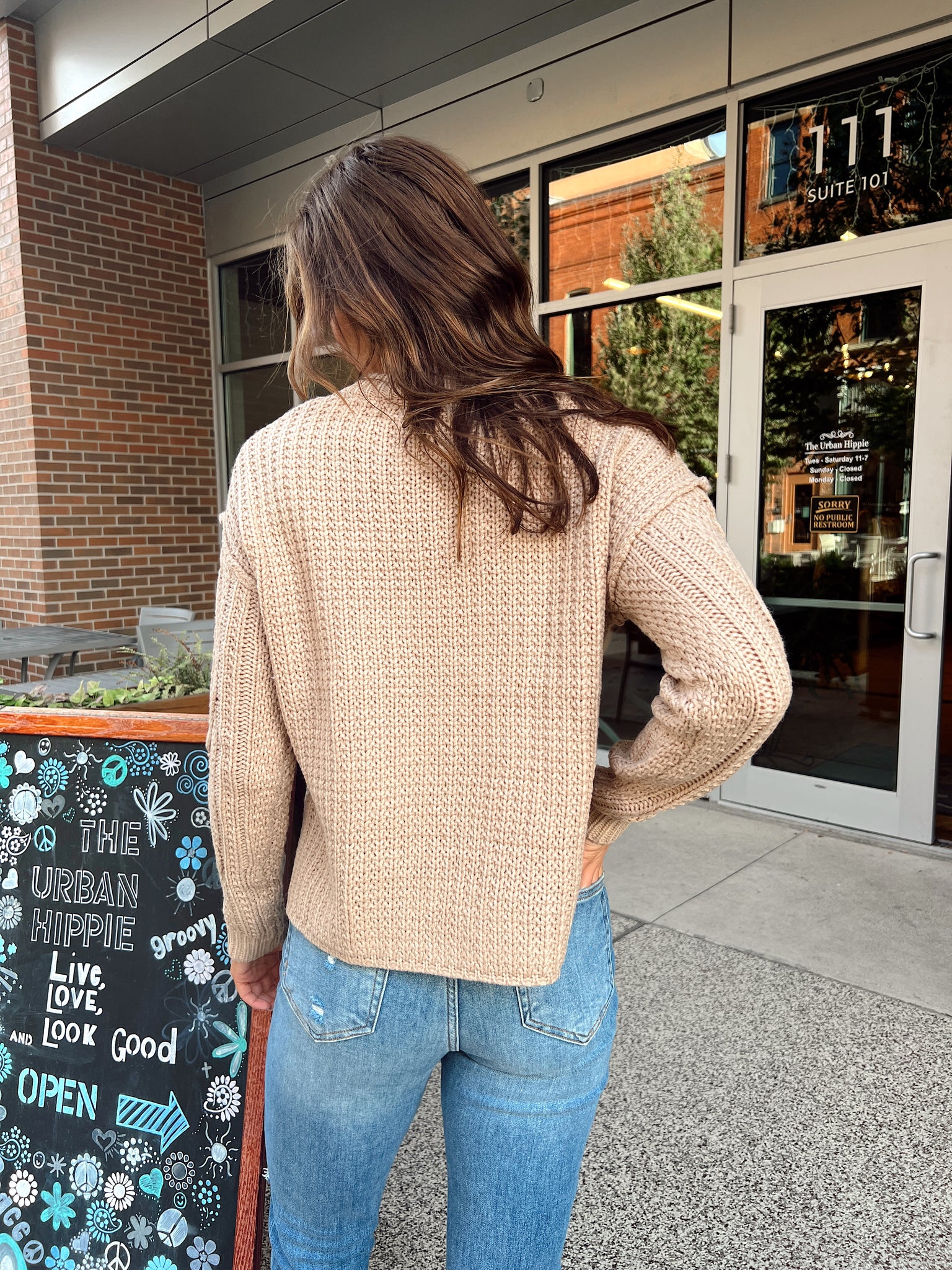 Indiana Sunset Oat Sweater