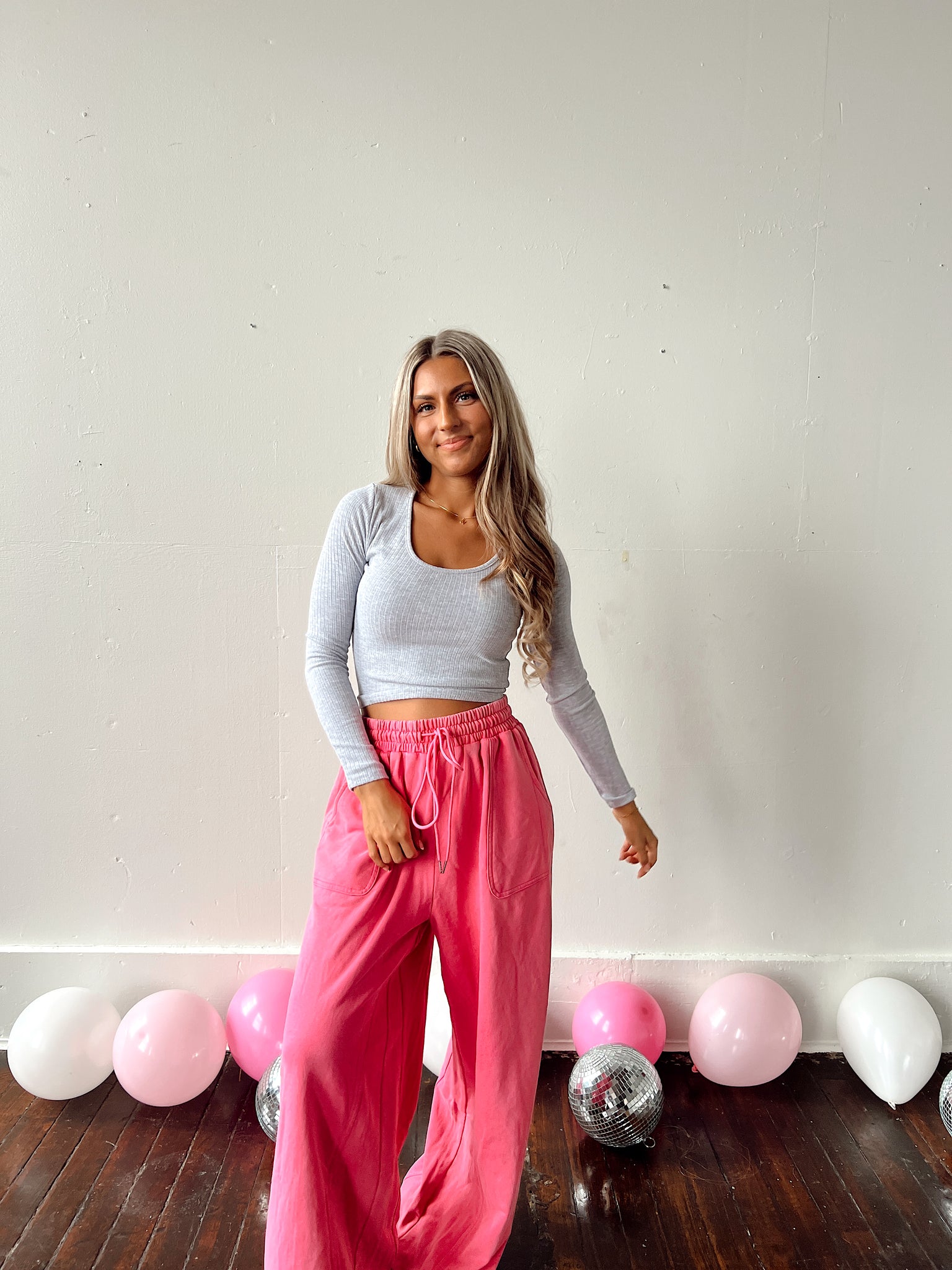 Lonely Heart Hot Pink Sweatpants