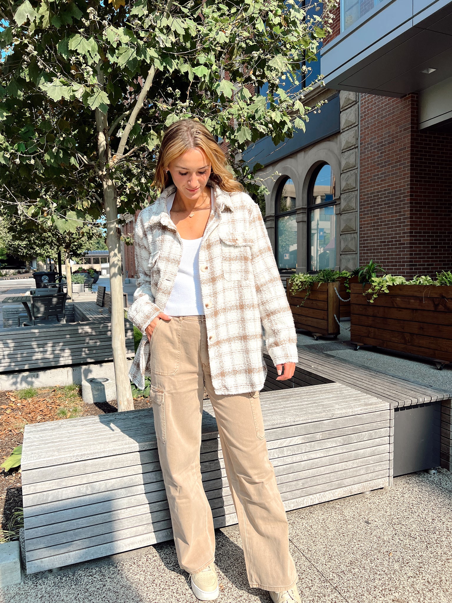 Back Roads Caramel Cargo Pants