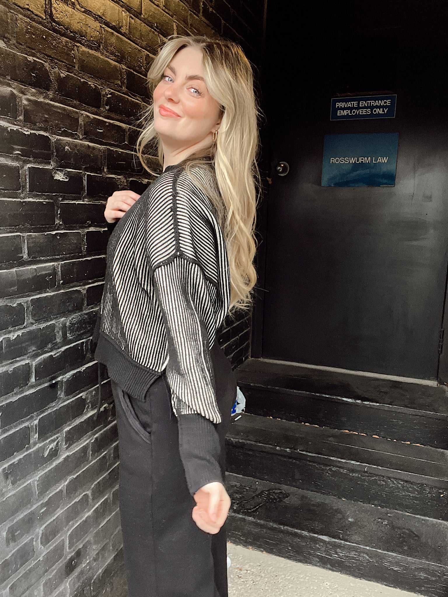 Toasty Threads Sweater Black