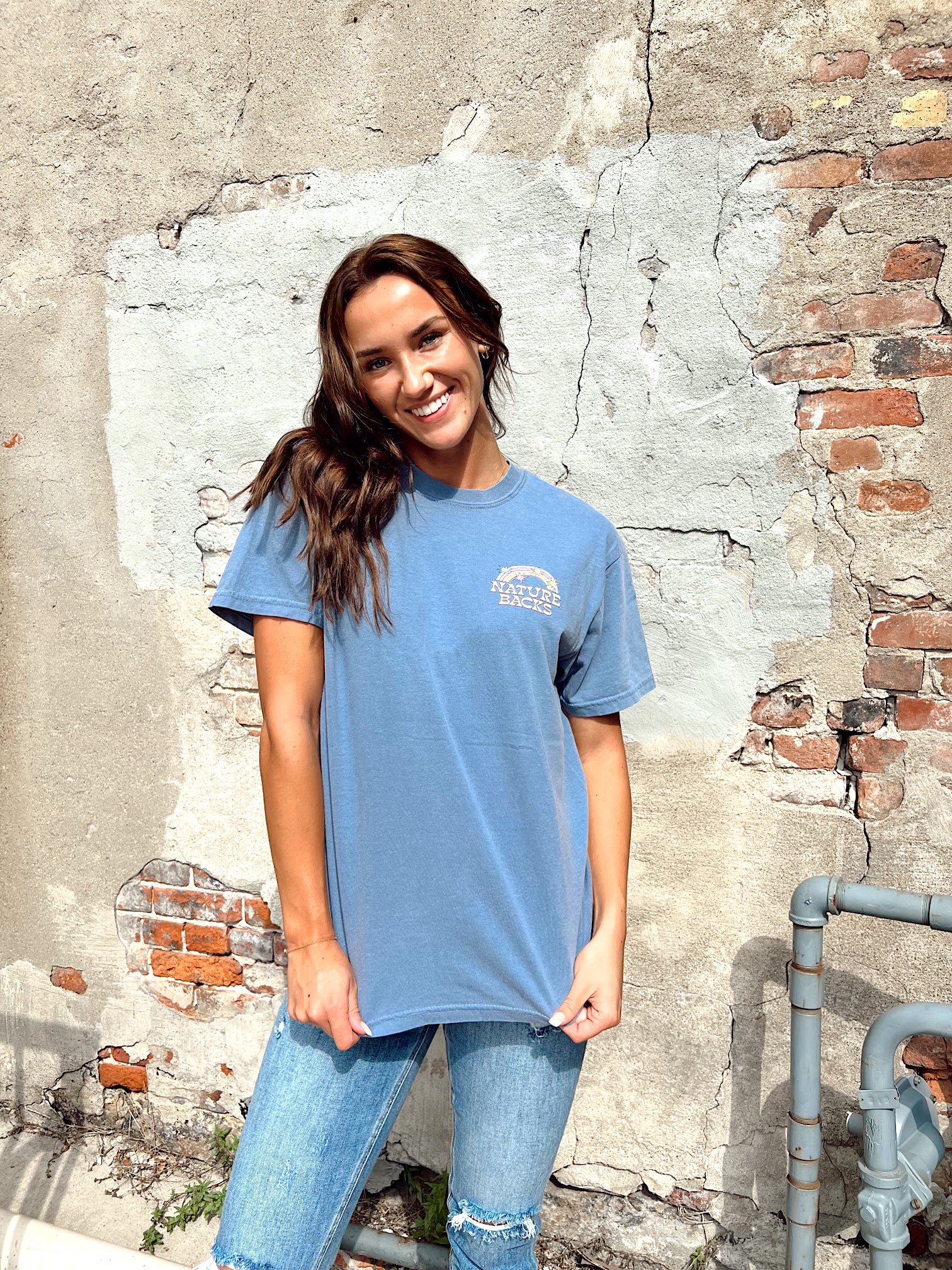Nature Backs Blue T-Shirt