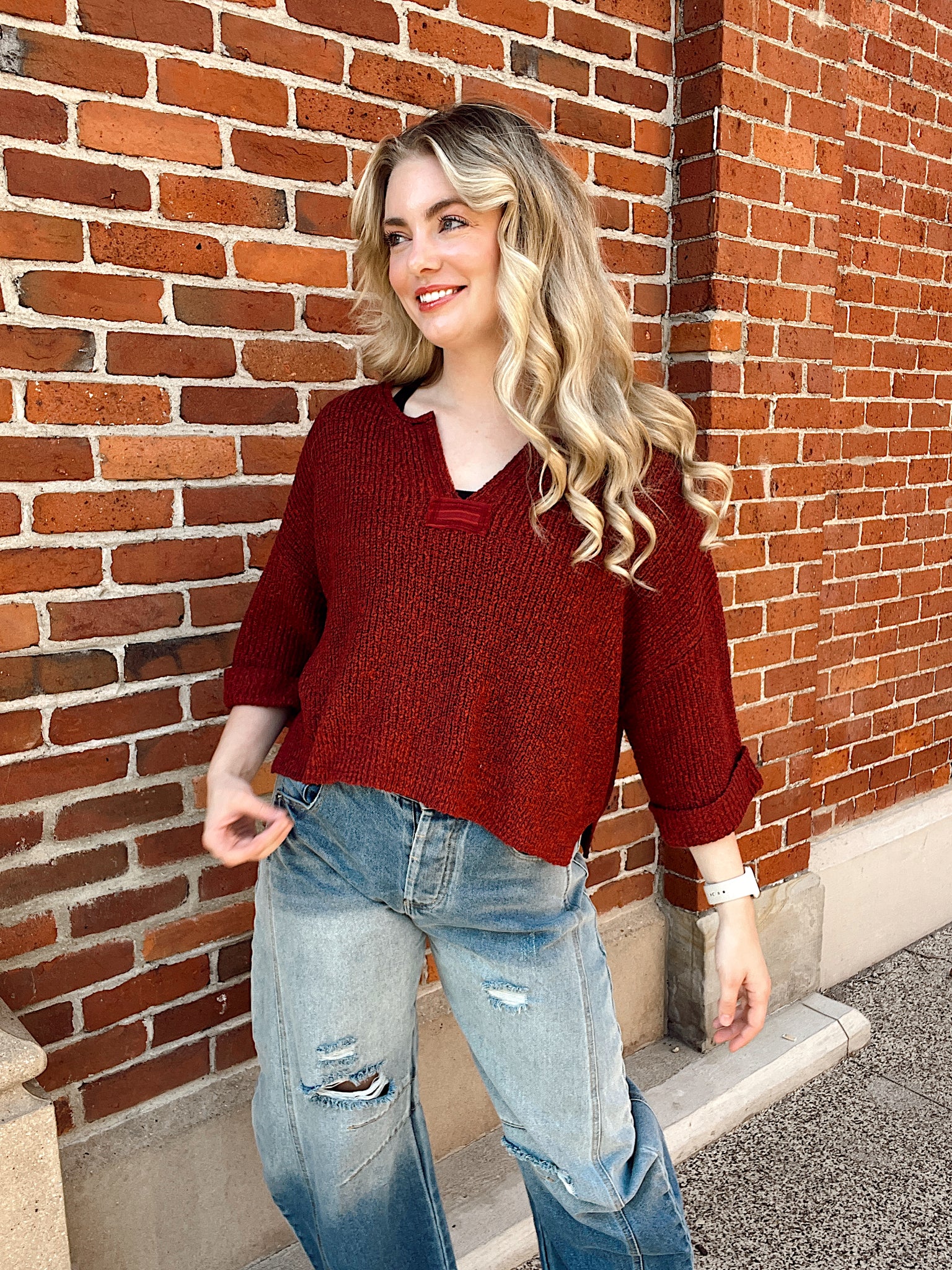 My Fav Rust Sweater