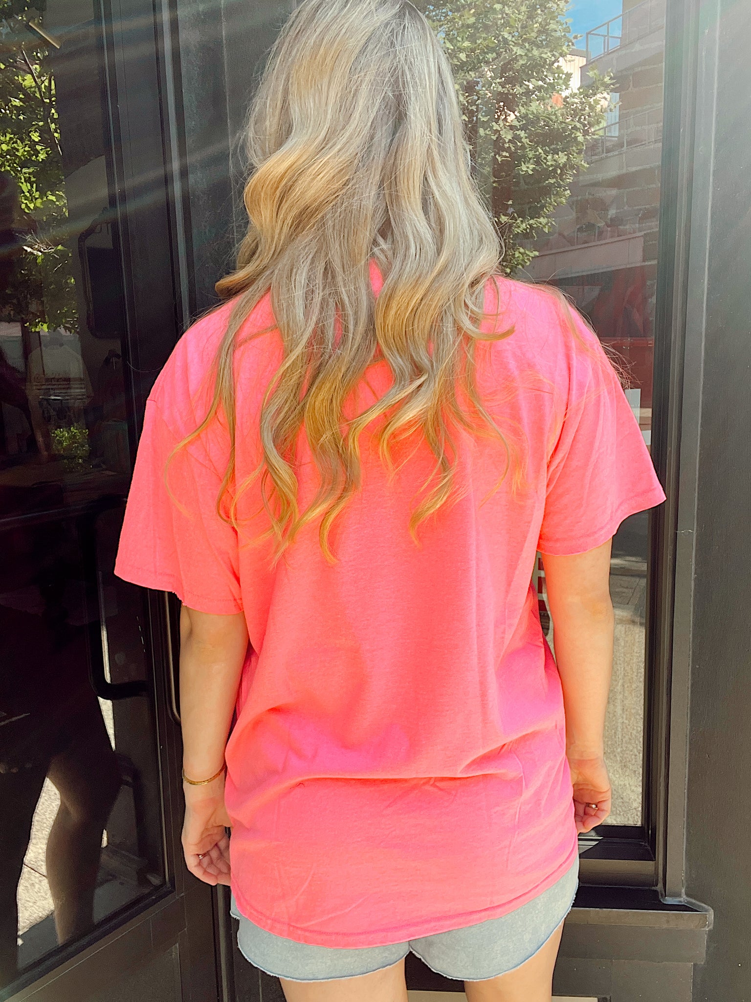Beach Boys Hot Pink Vintage Tee