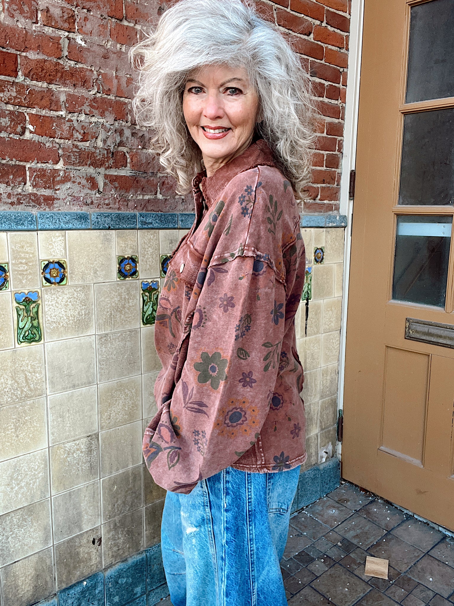 Flower Power Pullover