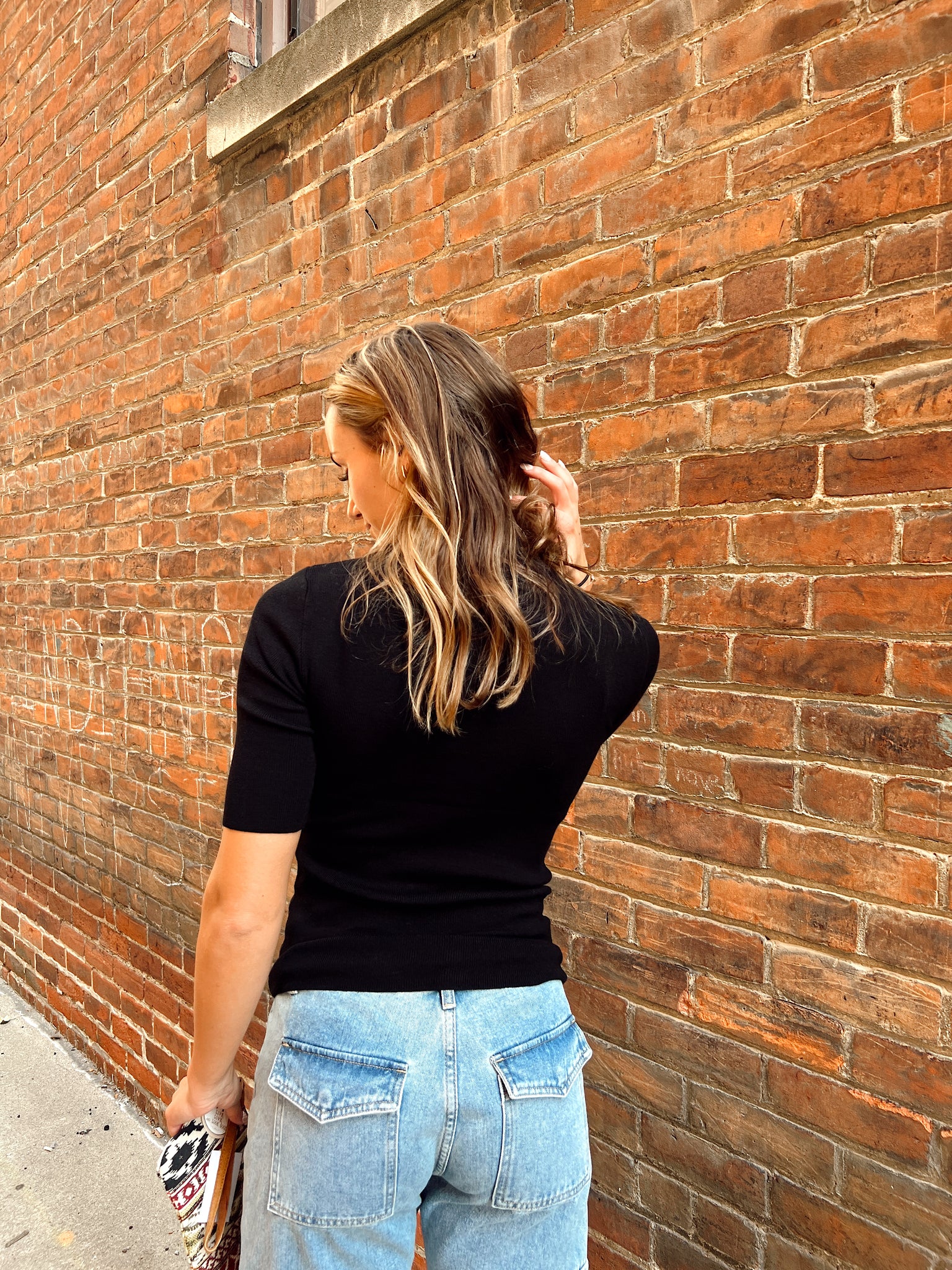 All Prepped Black Sweater