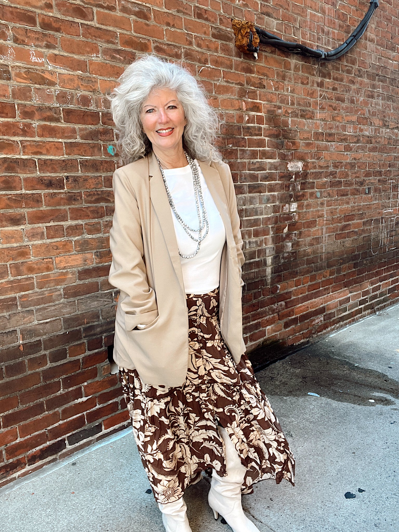 Ready for Date Night Skirt Chocolate
