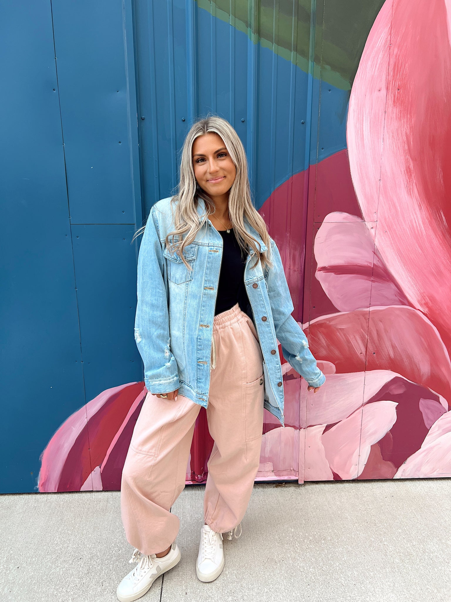 All That Distressed Jean Jacket