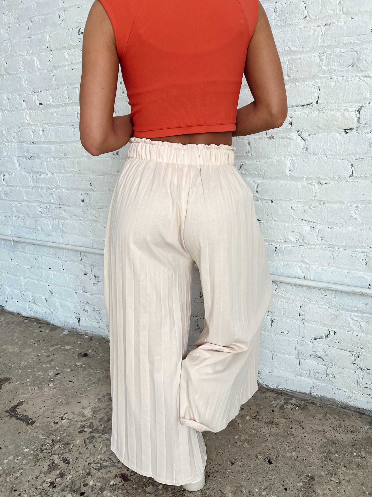 Cozy Flow Beige Lounge Pants