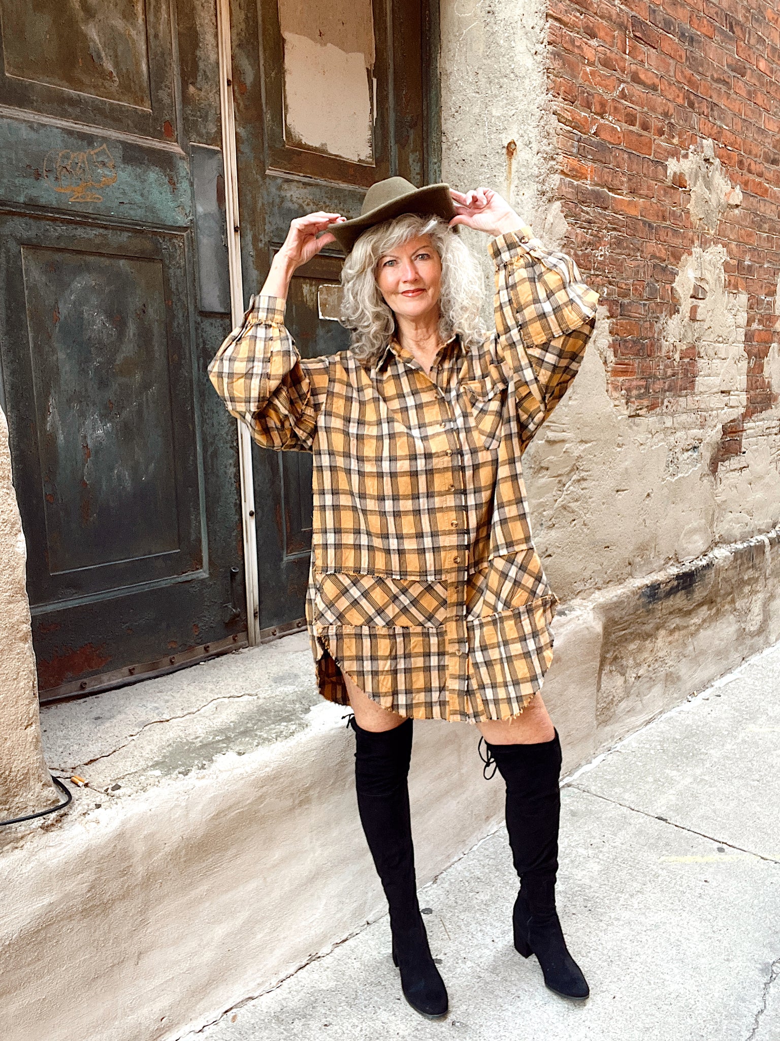 Fall Kinda Girl Pumpkin Spice Flannel