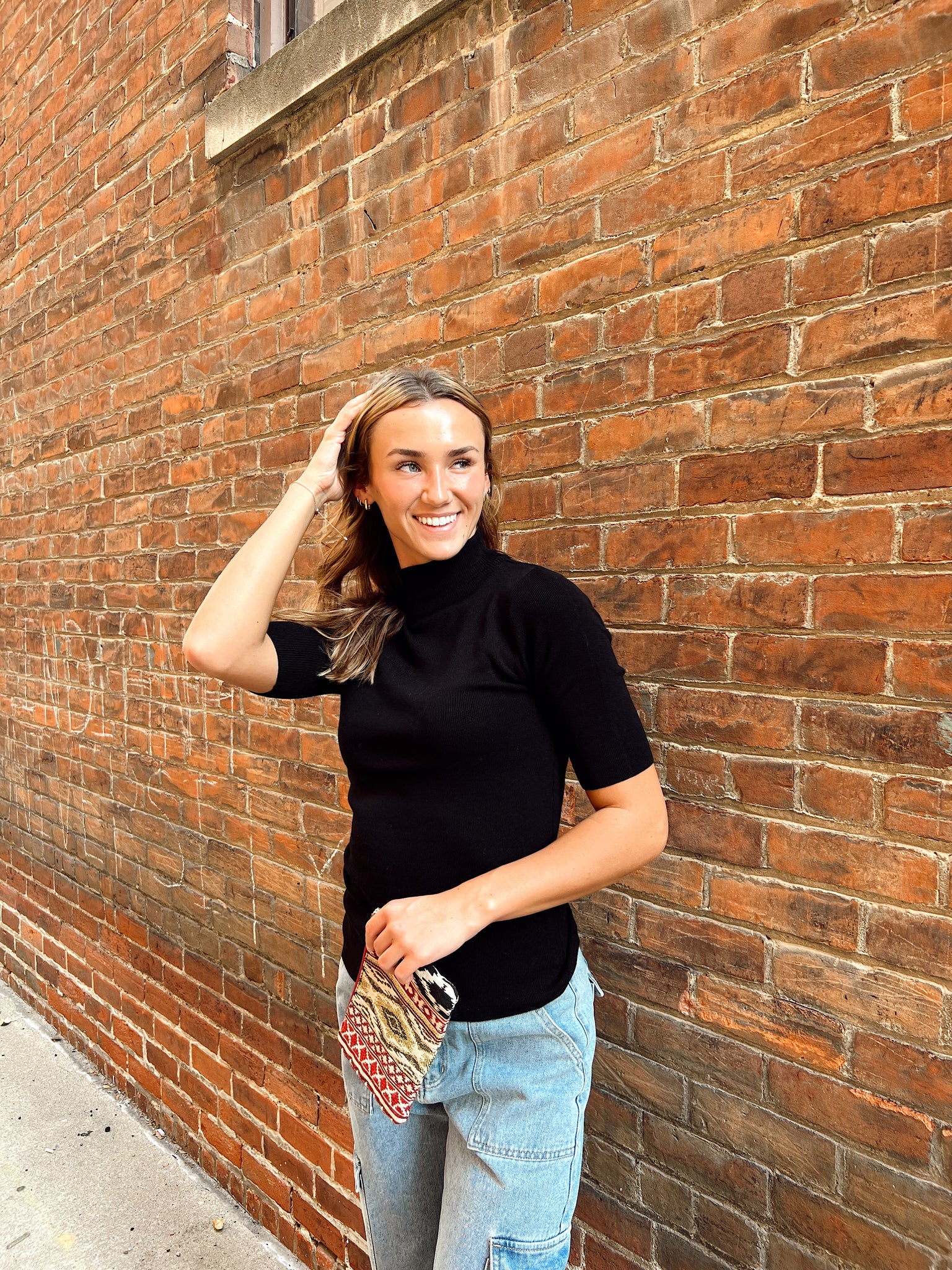 All Prepped Black Sweater