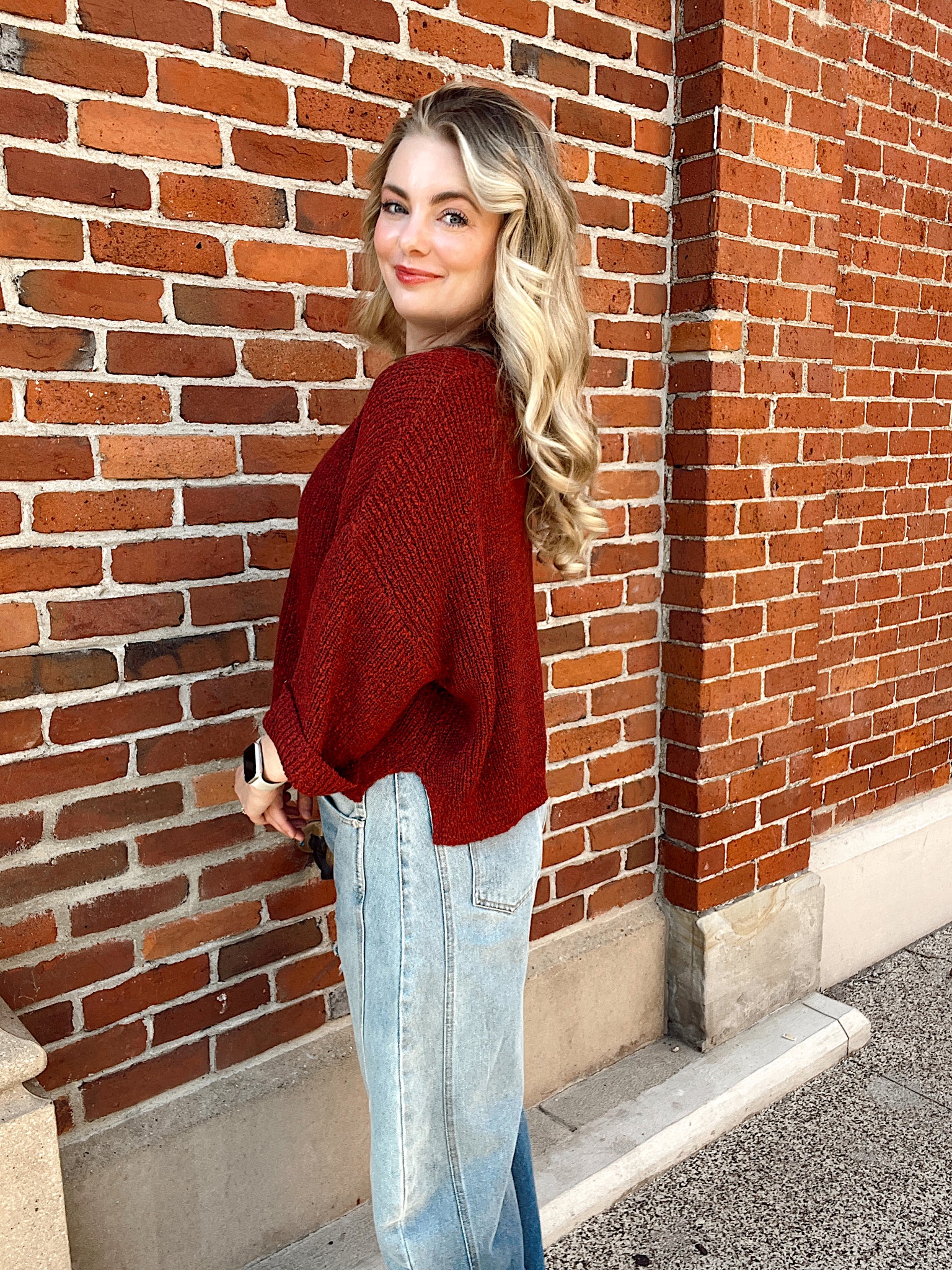 My Fav Rust Sweater