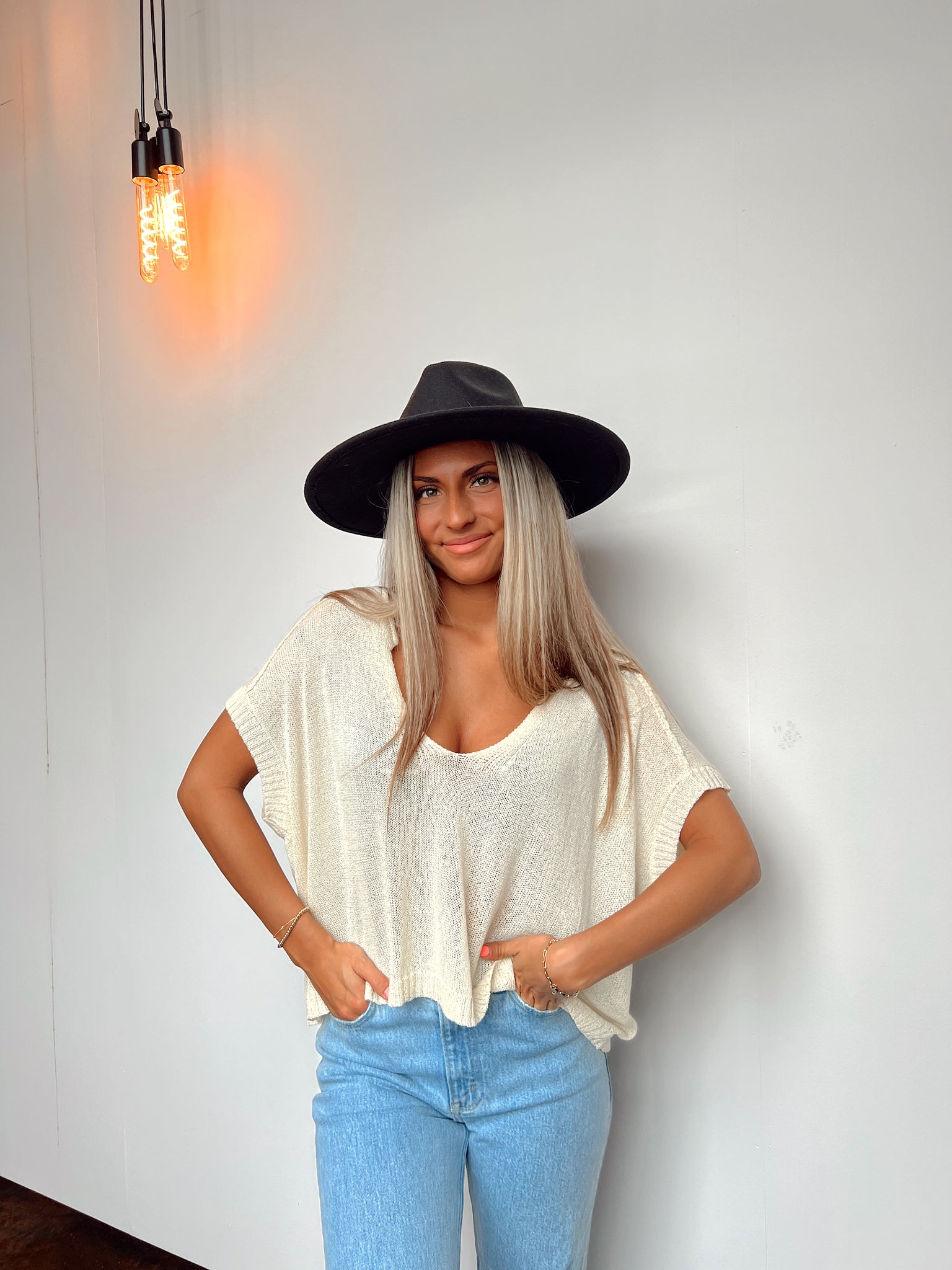 Seize The Day Natural Knit Top