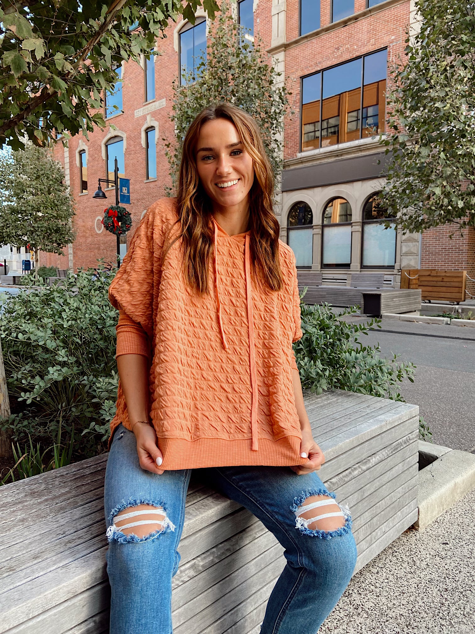 Hearts Desire Apricot Hoodie