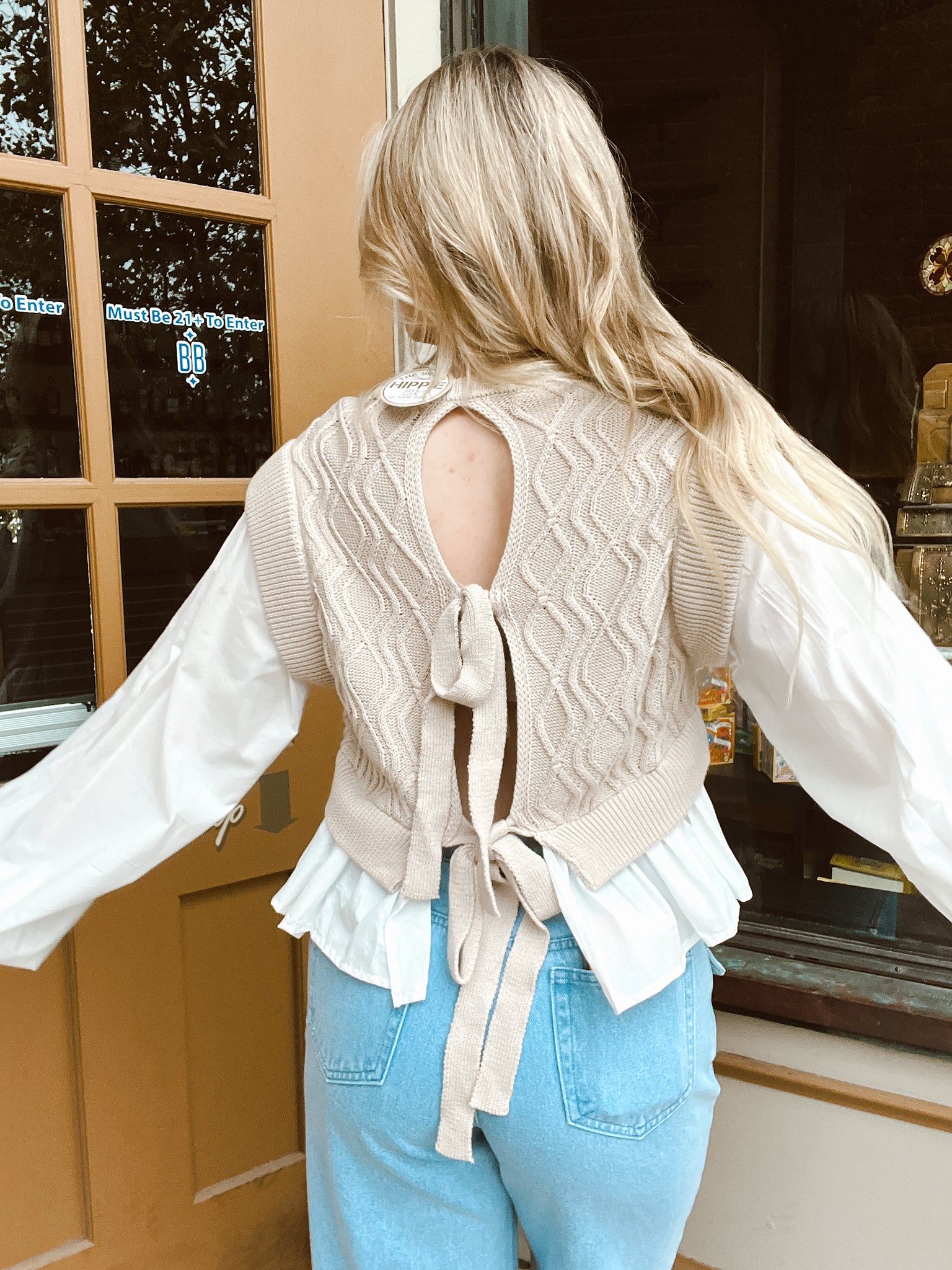FINAL SALE- Winter Wonderland Sweater Blouse