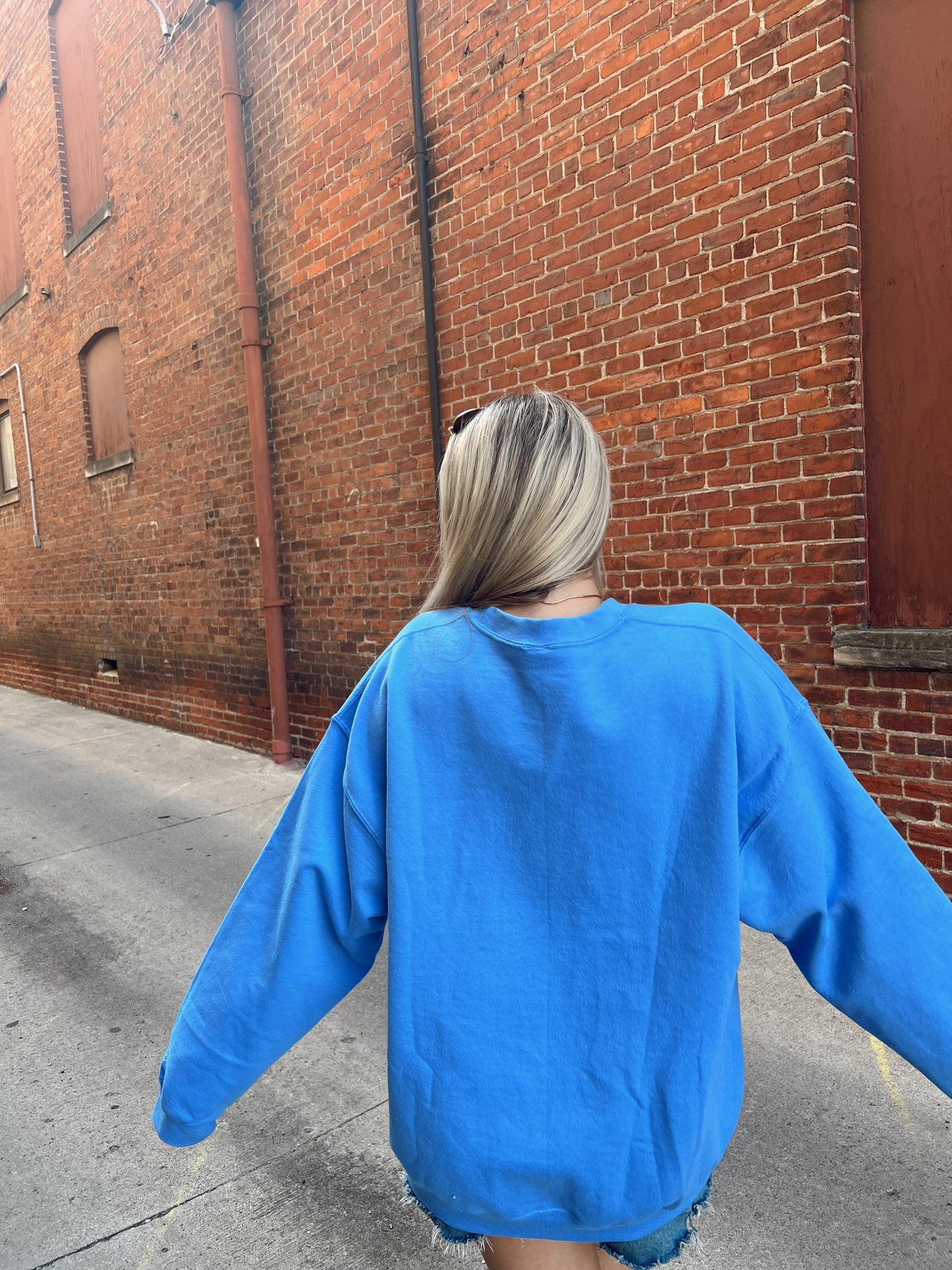 Paradise On Earth OBX Blue Sweatshirt