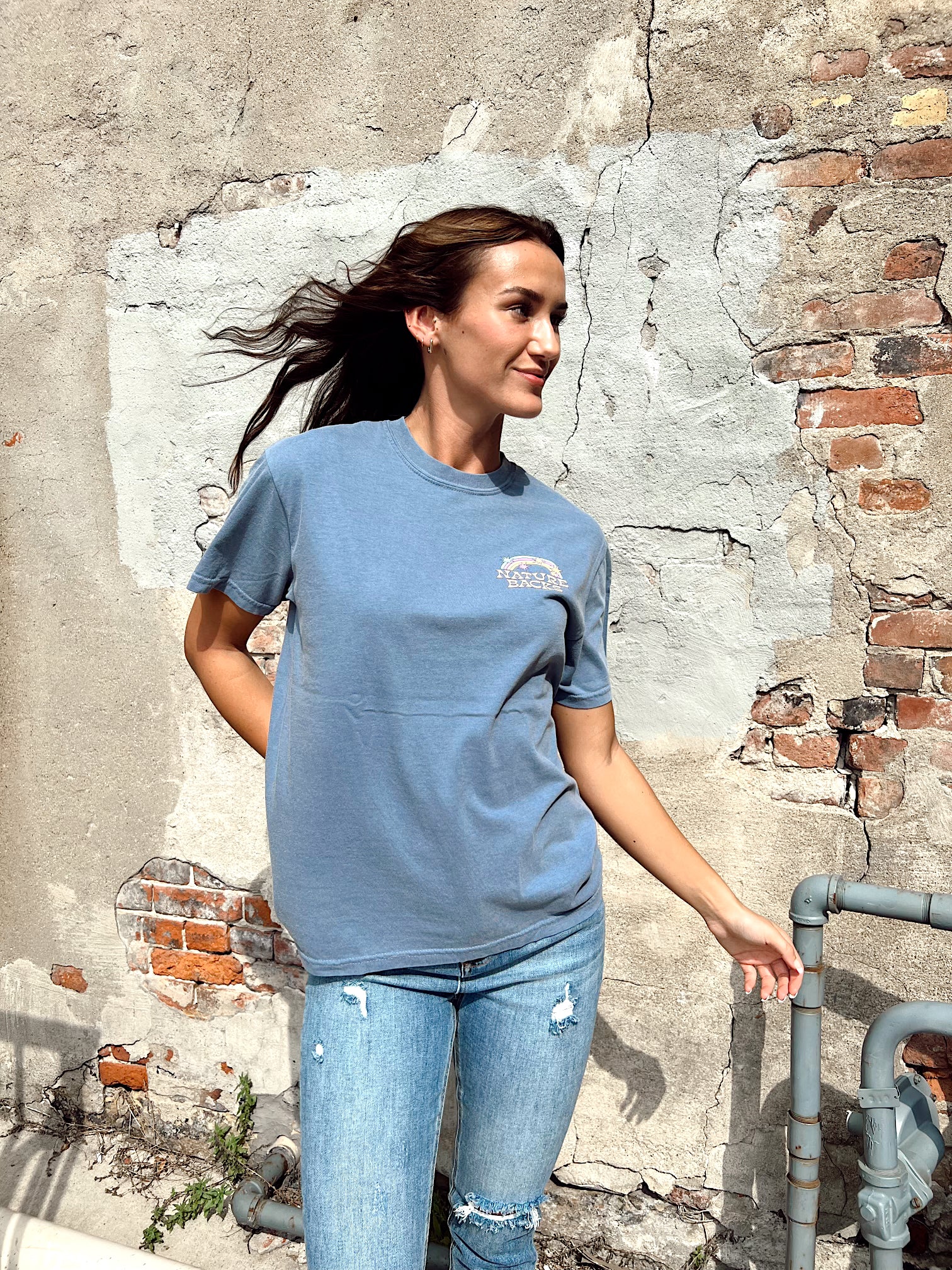 Nature Backs Blue T-Shirt