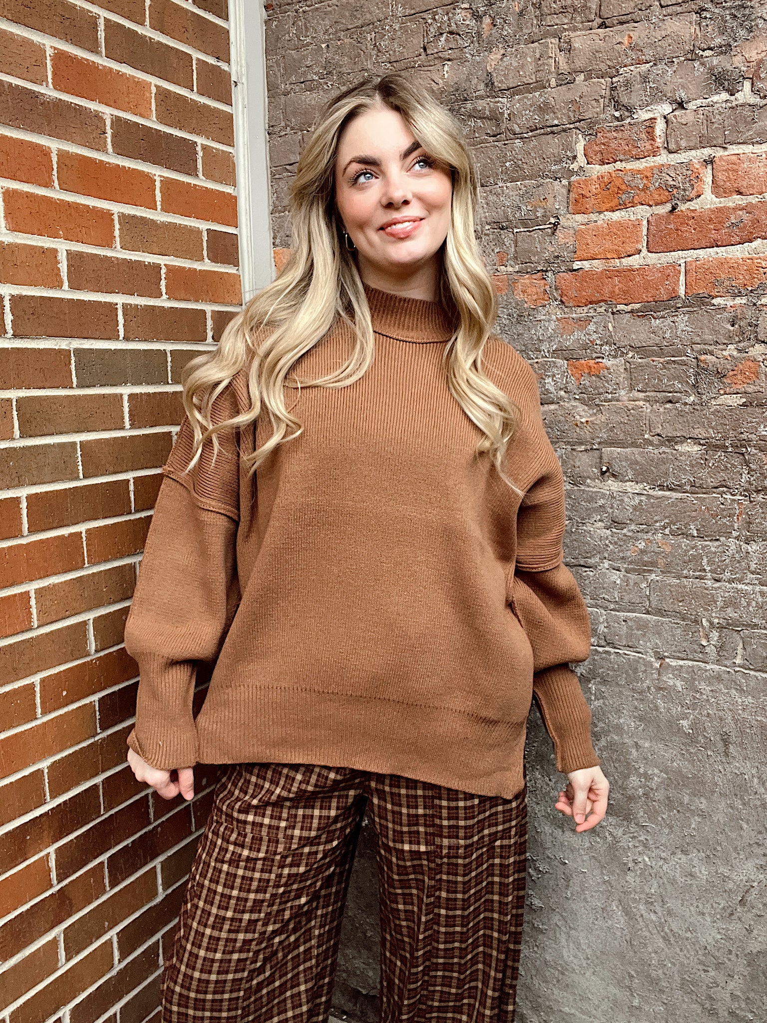 Night In Sweater Deep Camel