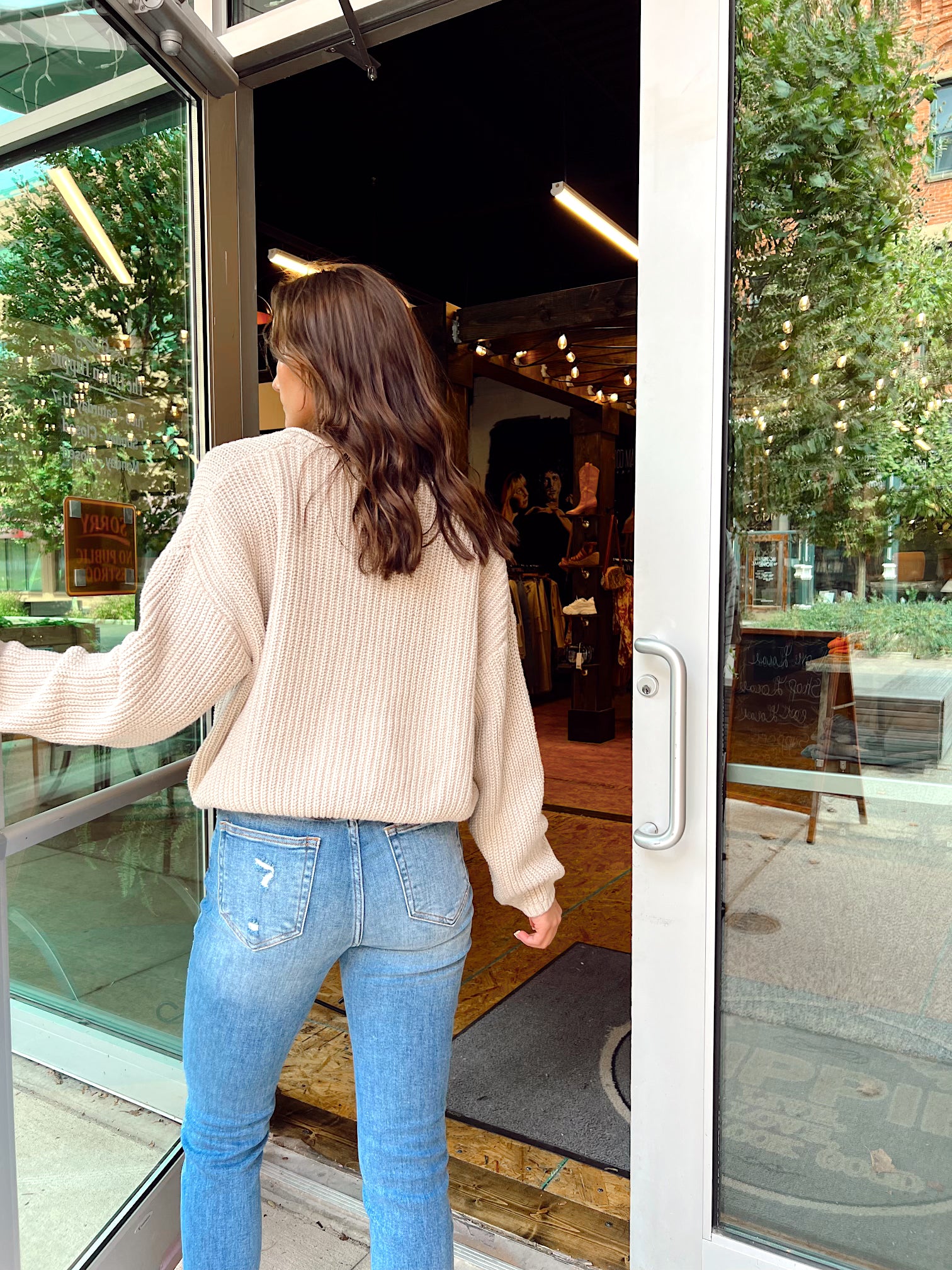 Wyatt Bone Knit Sweater