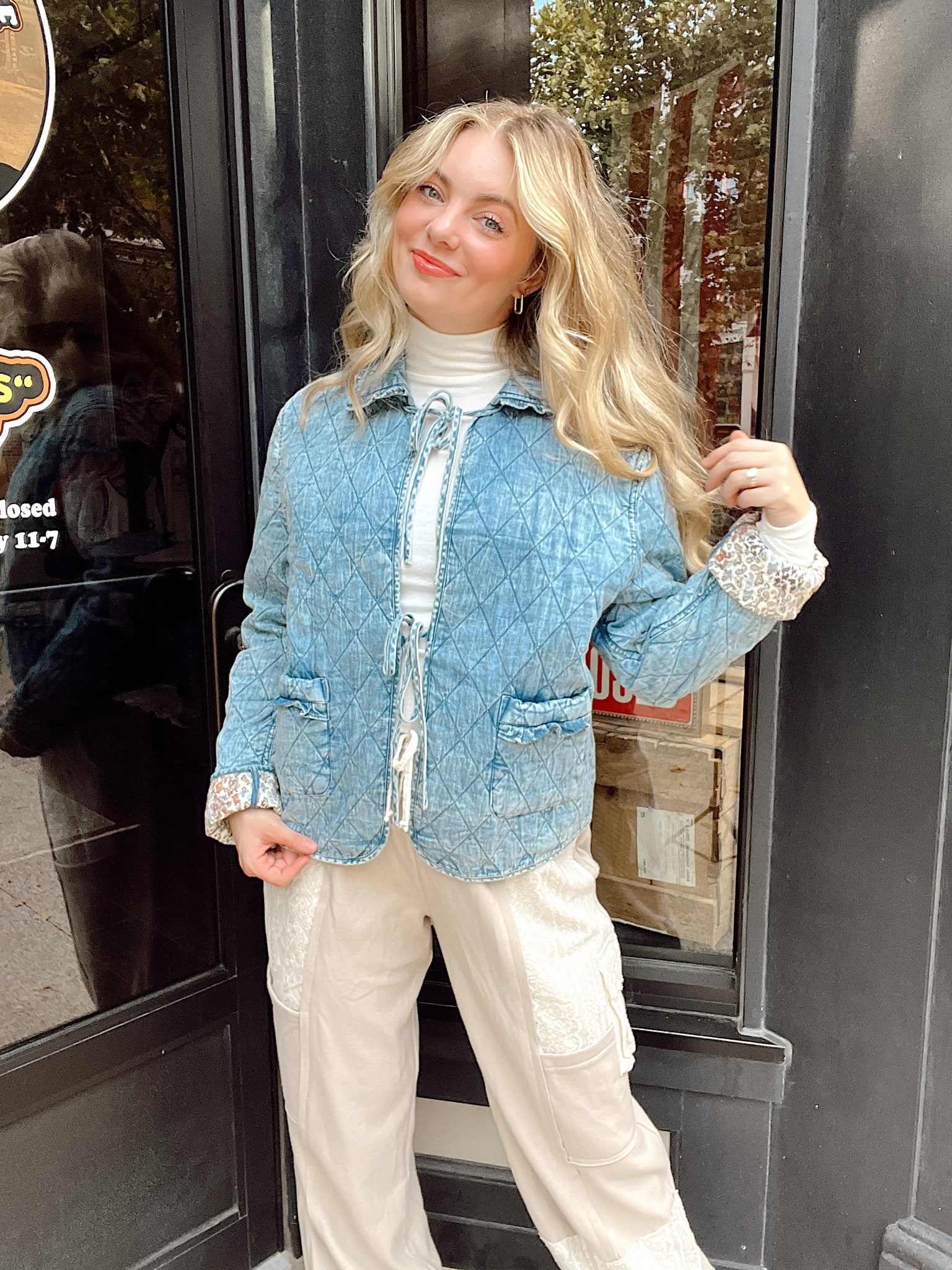 Blue Sky Quilted Jacket