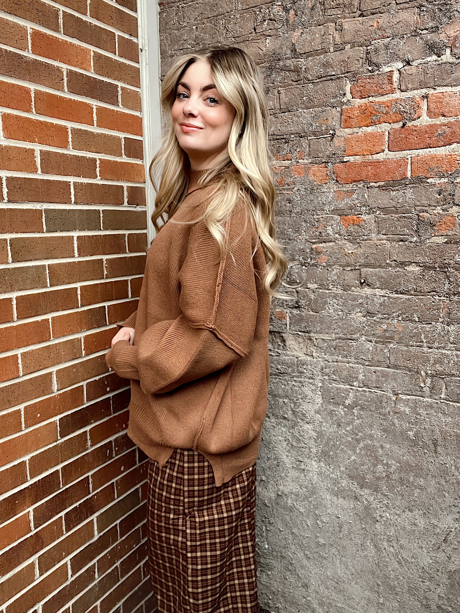 Night In Sweater Deep Camel