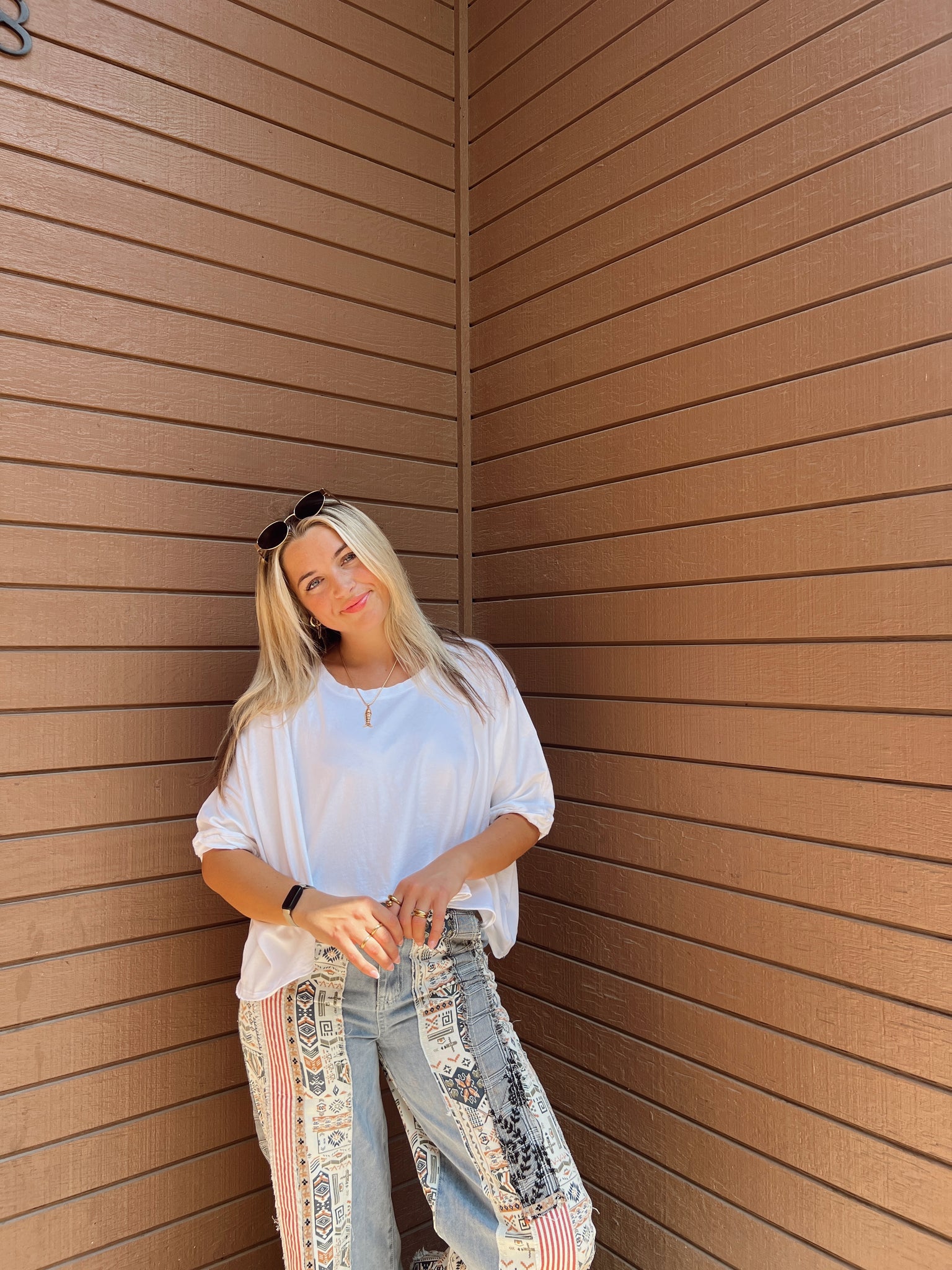 Free Spirit Denim Patchwork Jeans