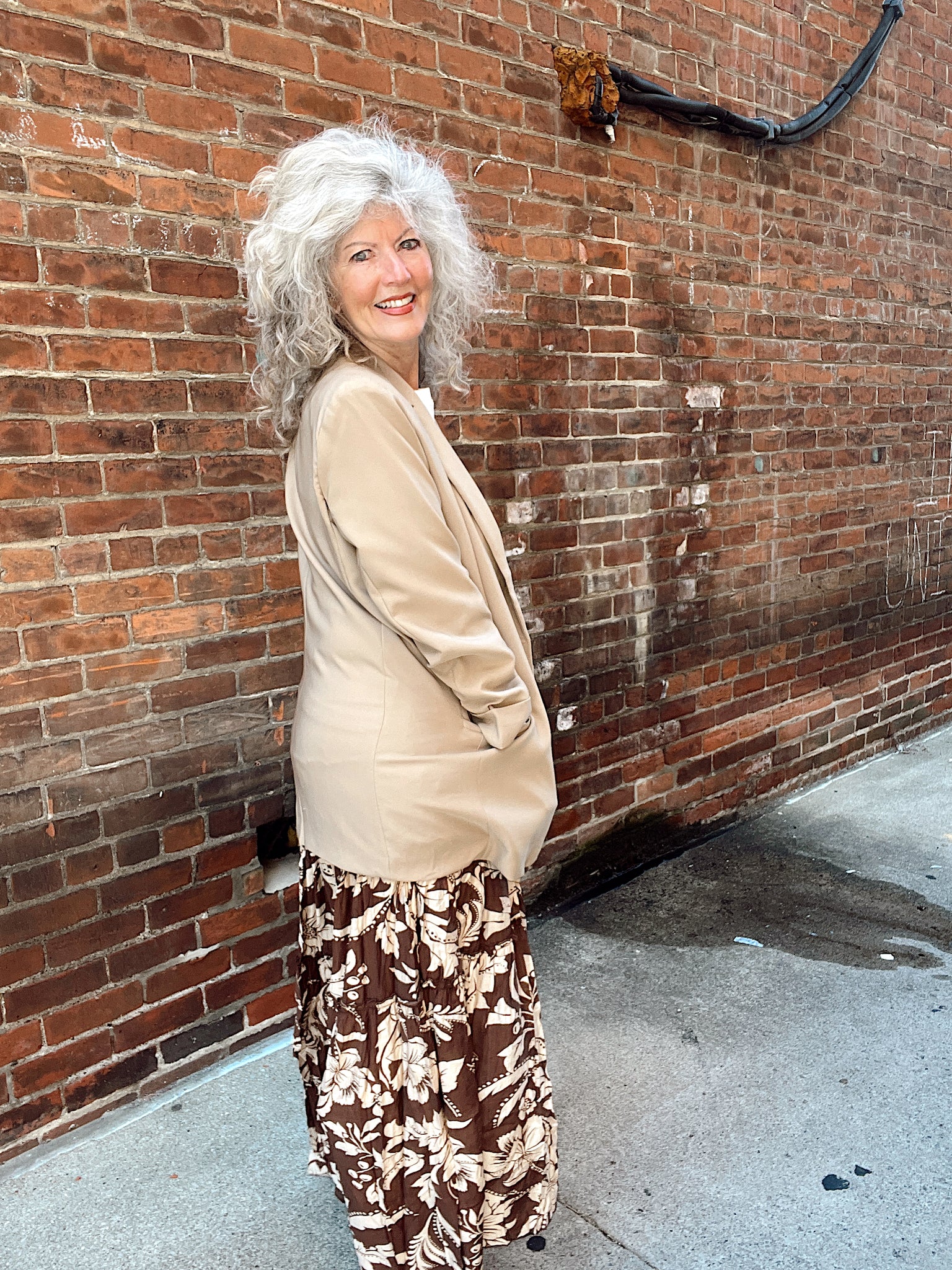 Ready for Date Night Skirt Chocolate