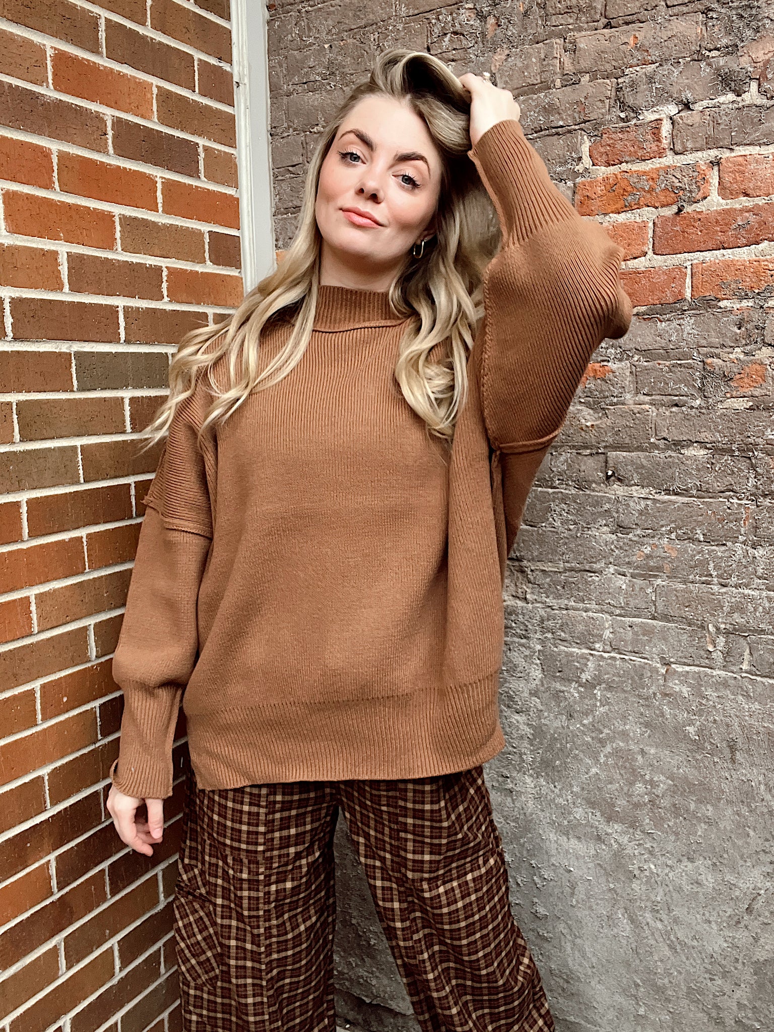 Night In Sweater Deep Camel