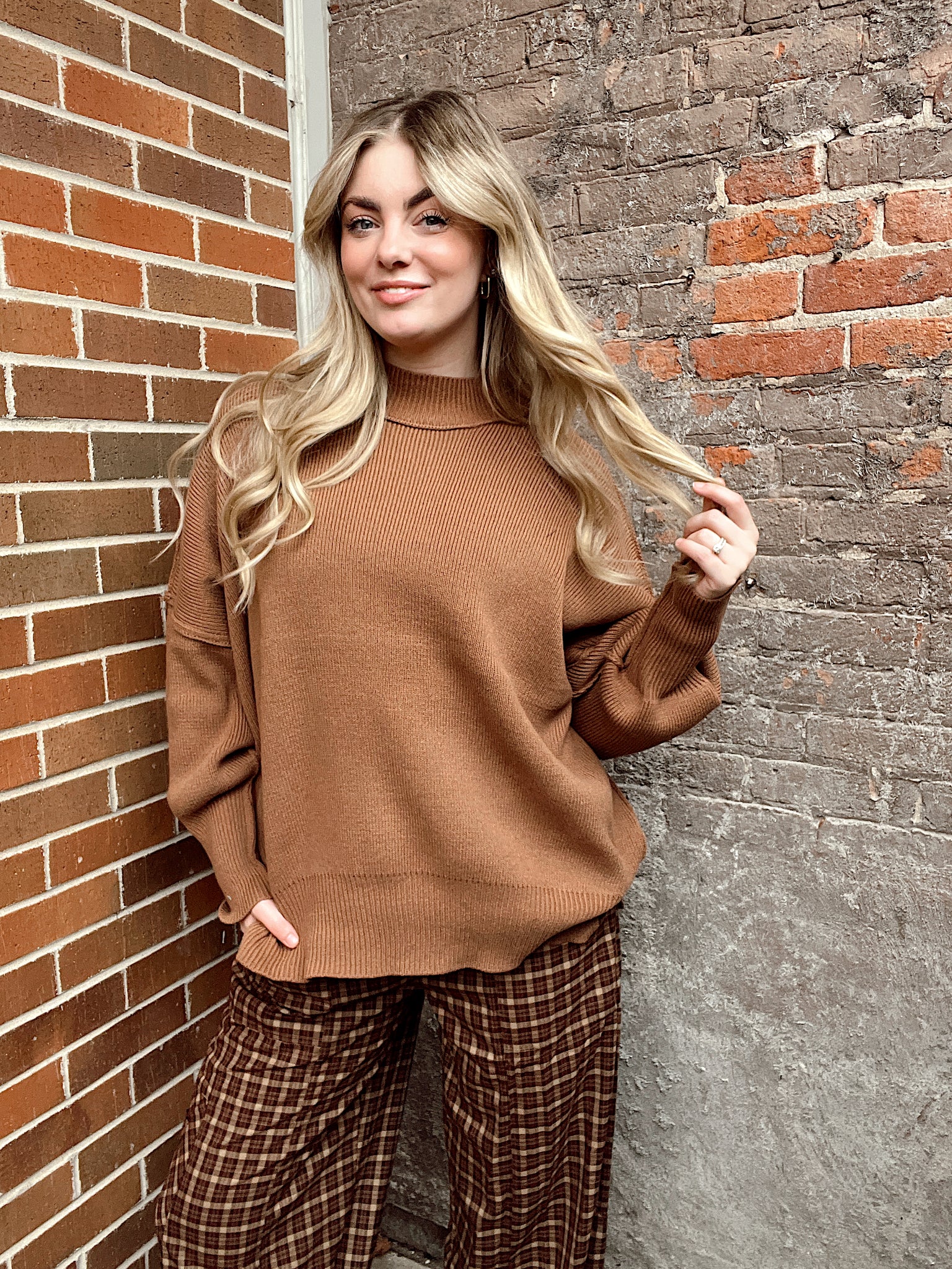 Night In Sweater Deep Camel