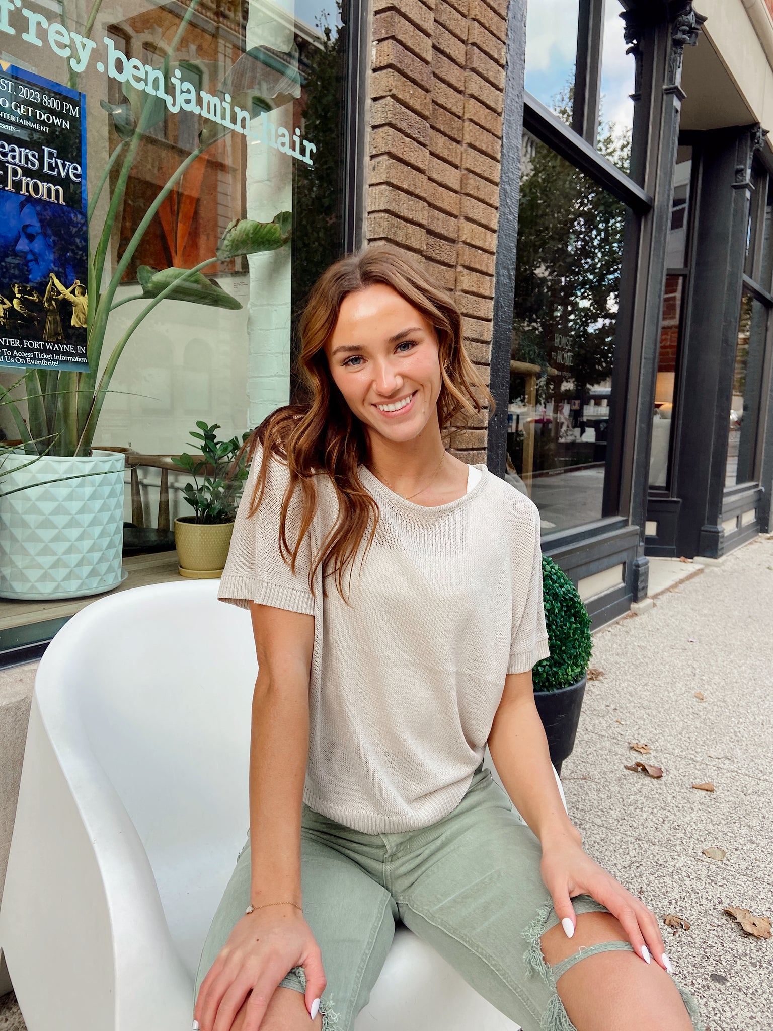 Stargazer Ash Grey Top