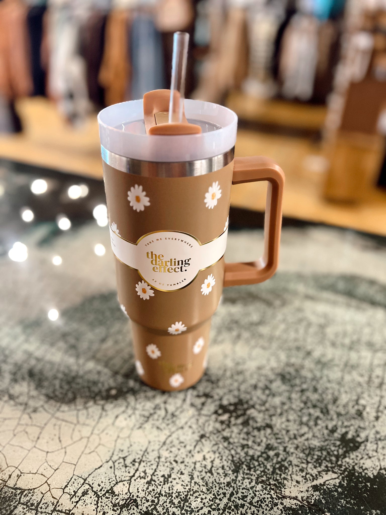 Sandstorm Daisy 40oz Tumbler