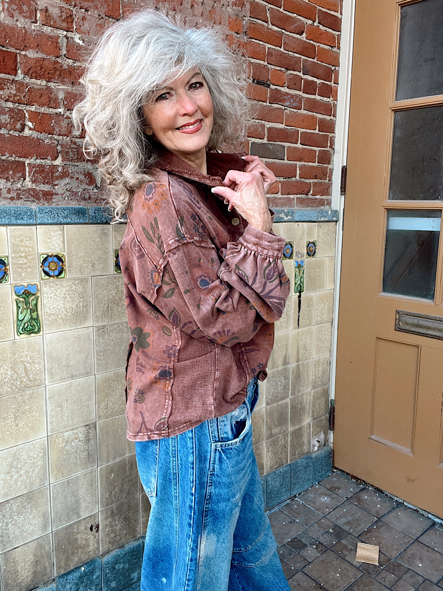 Flower Power Pullover