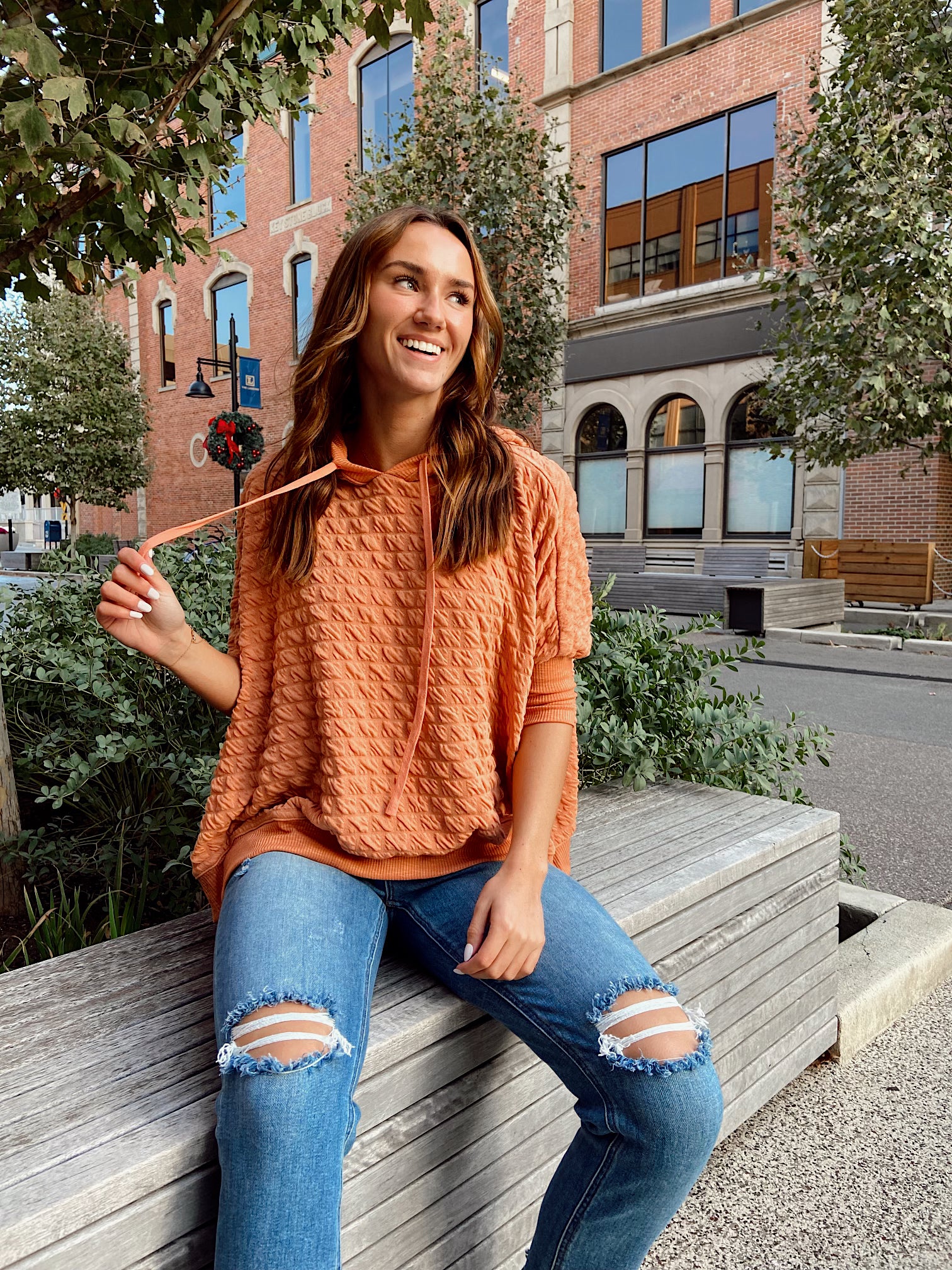 Hearts Desire Apricot Hoodie
