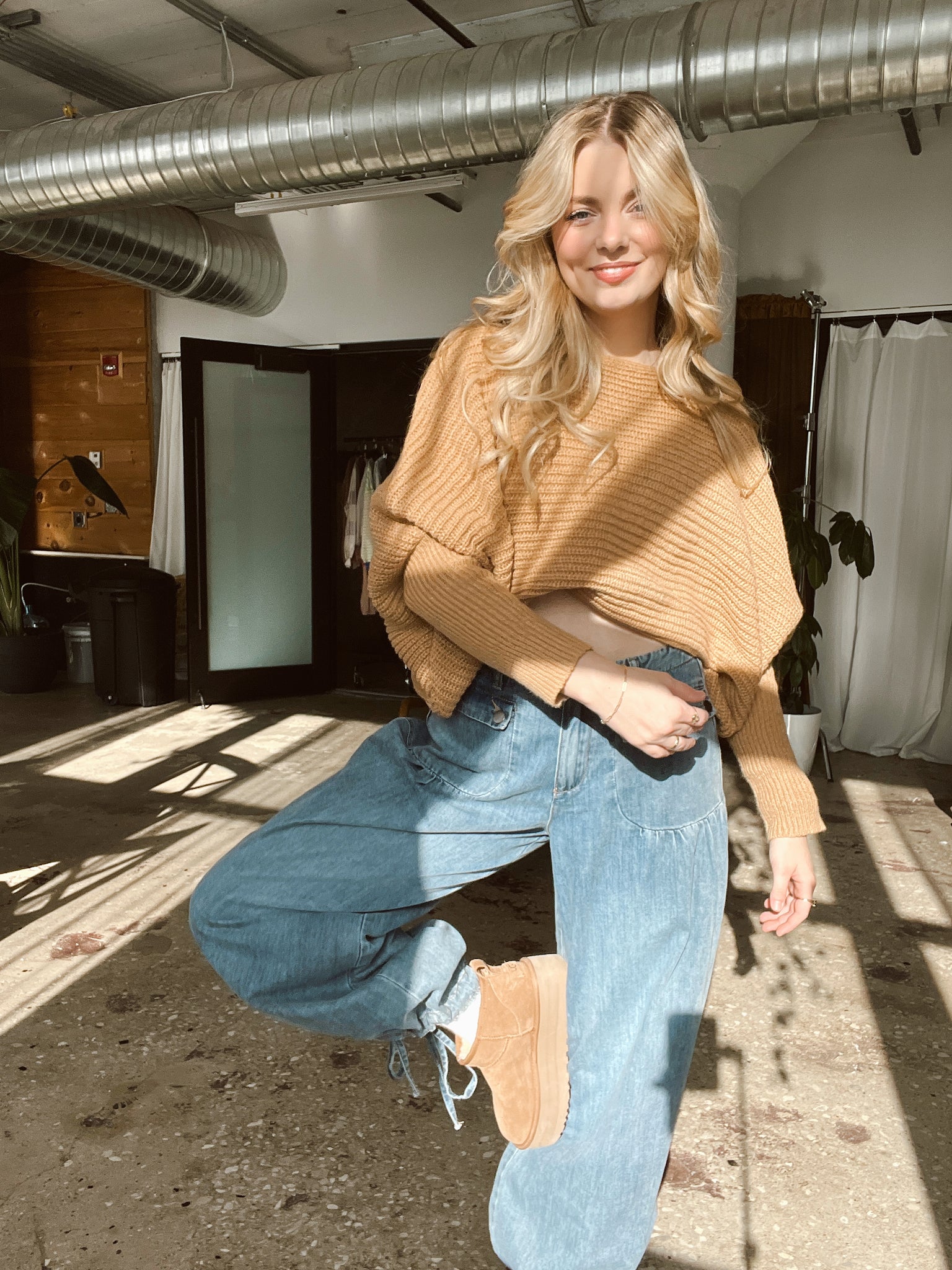 FINAL SALE Keep You Around Mustard Sweater