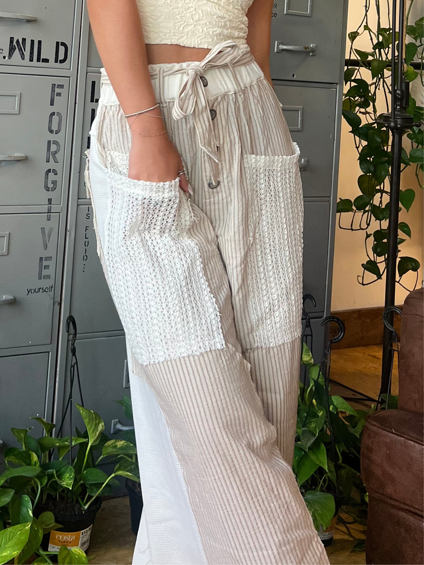 Head In The Clouds Wide Leg Pants
