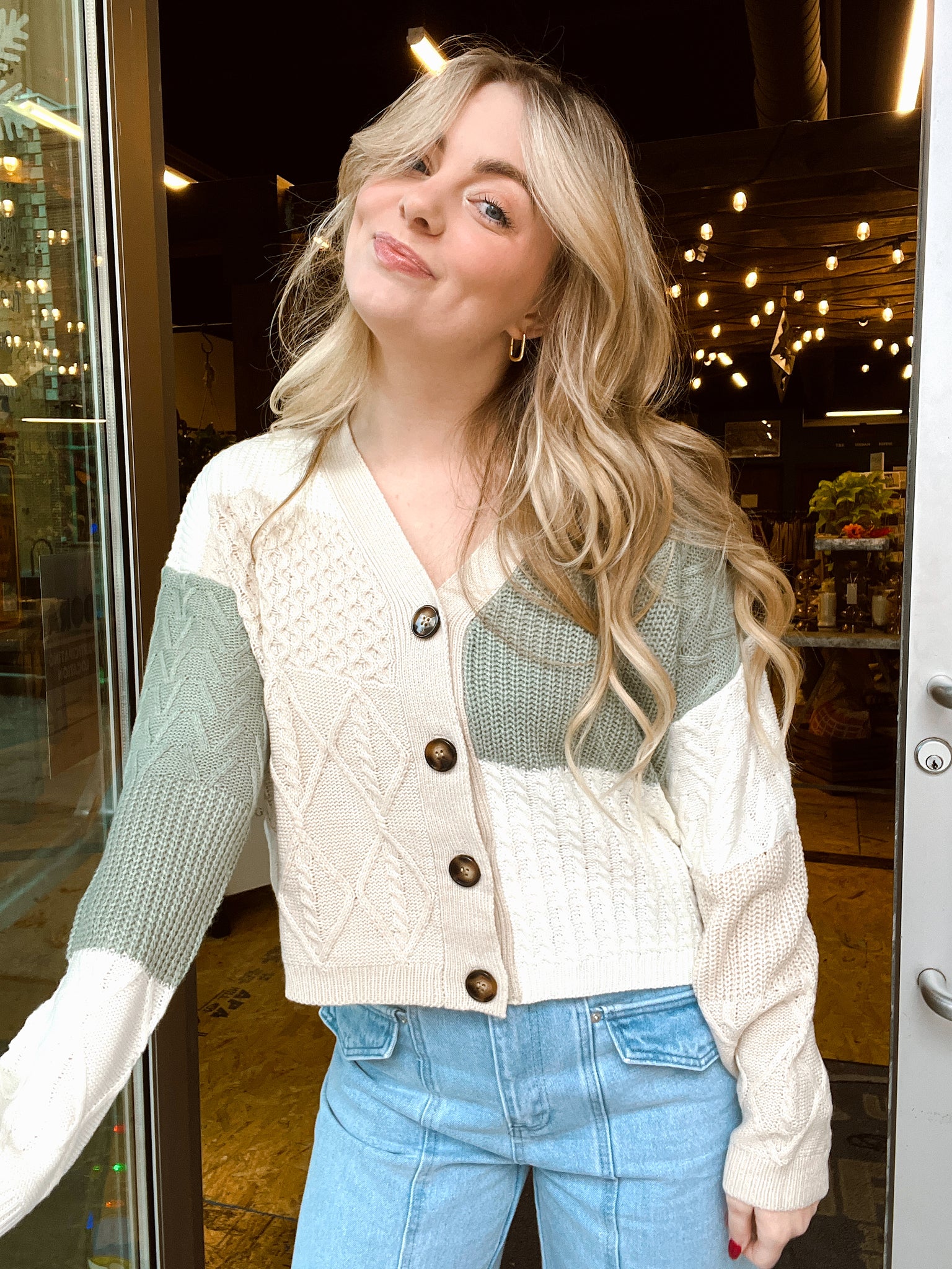 FINAL SALE Tessa Cropped Cardi