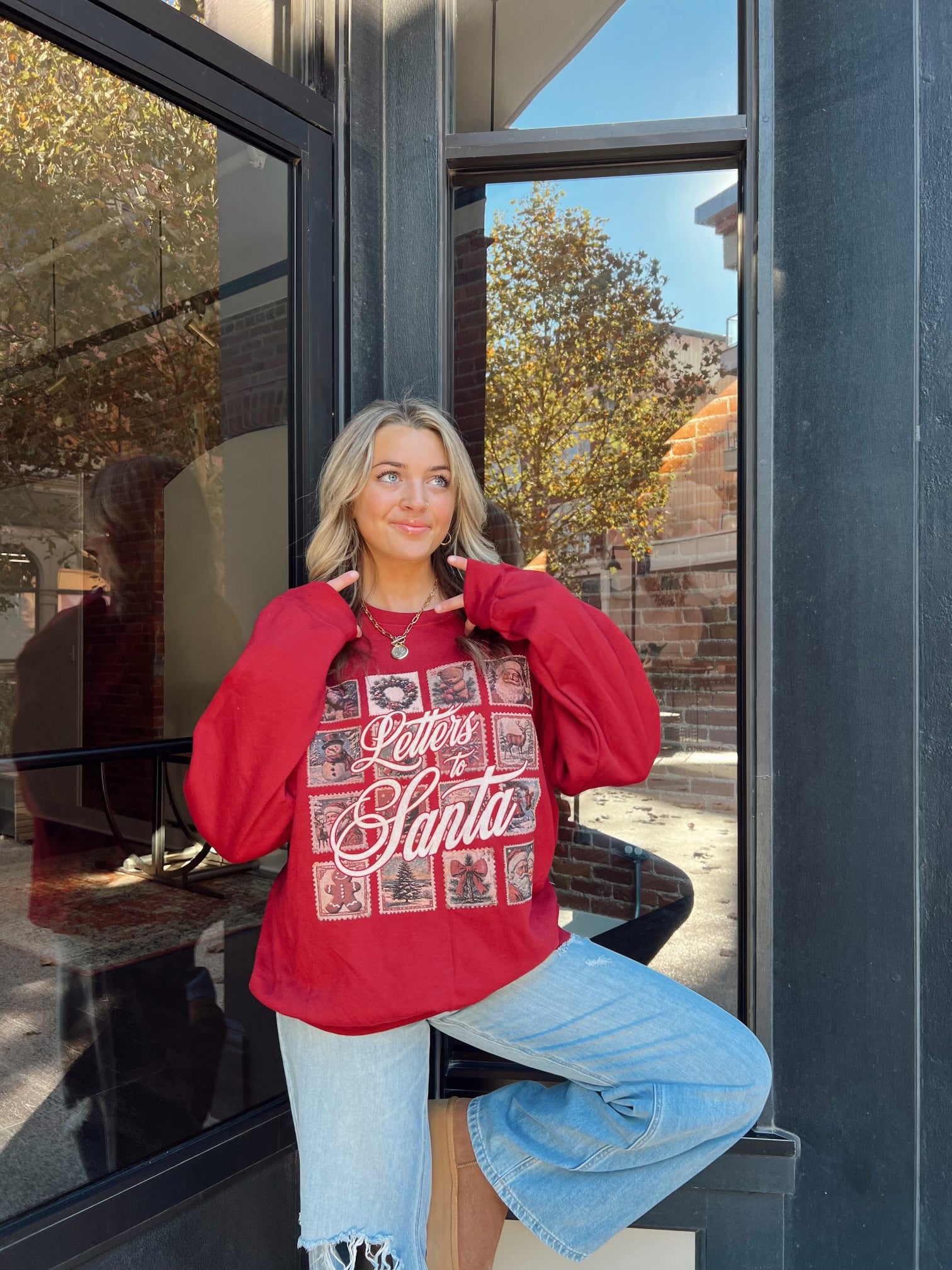 FINAL SALE- Letters To Santa Crewneck