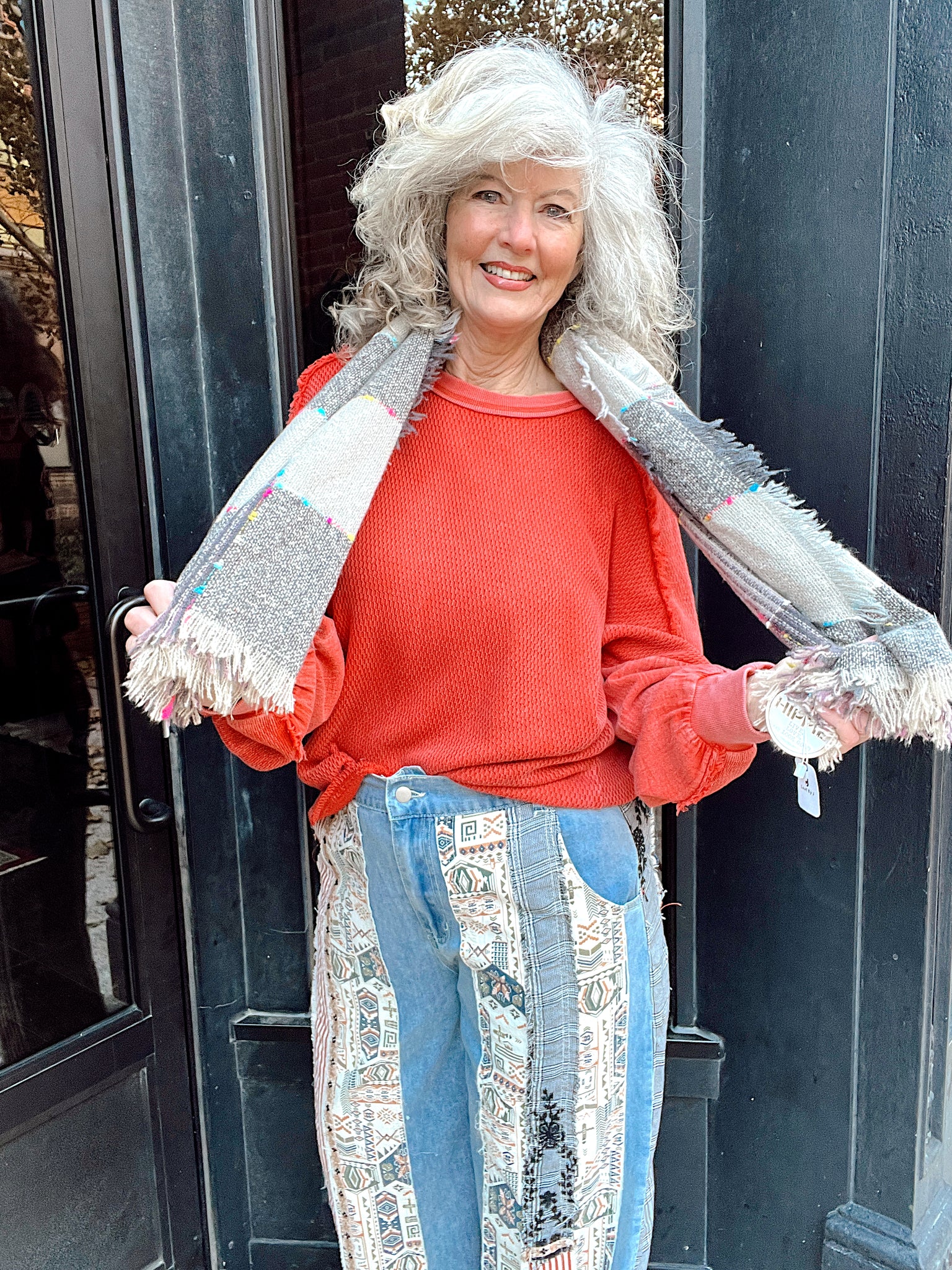 Ramblin Red Thermal Top